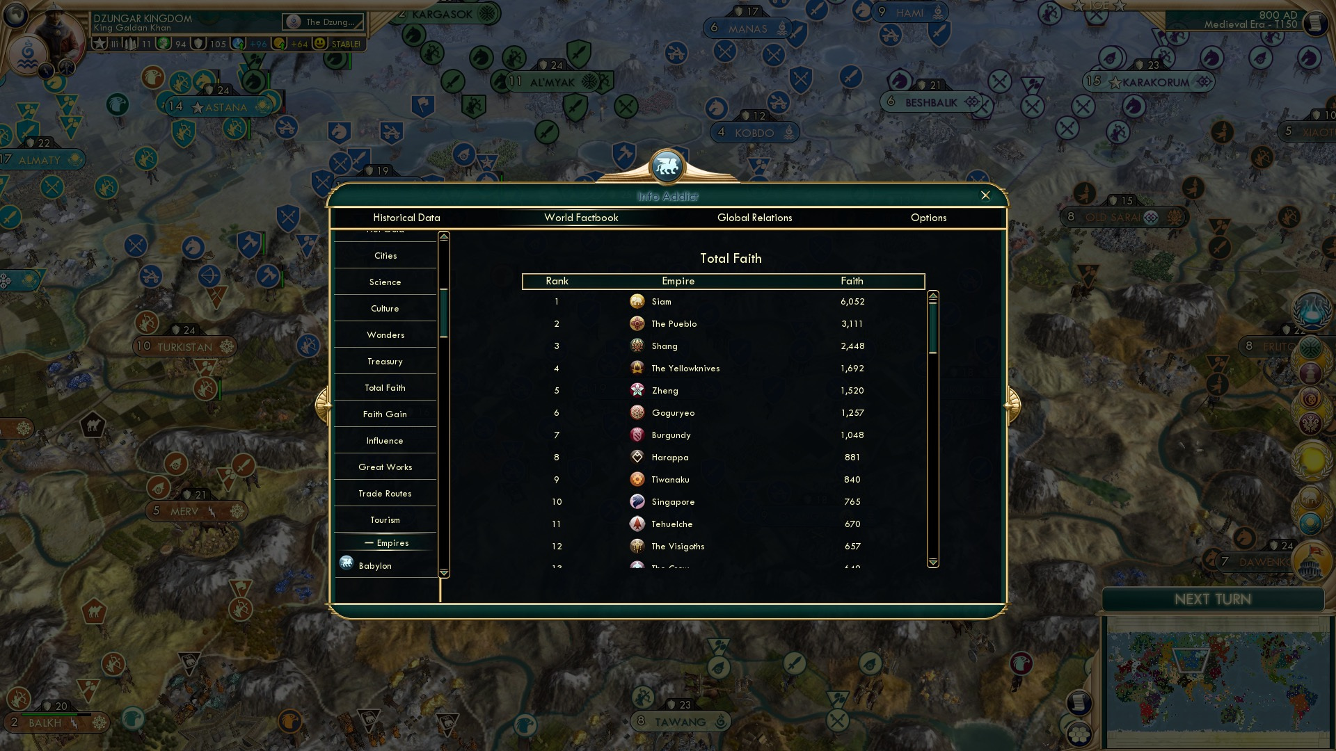 CBR In-Game Screenshot of Faith