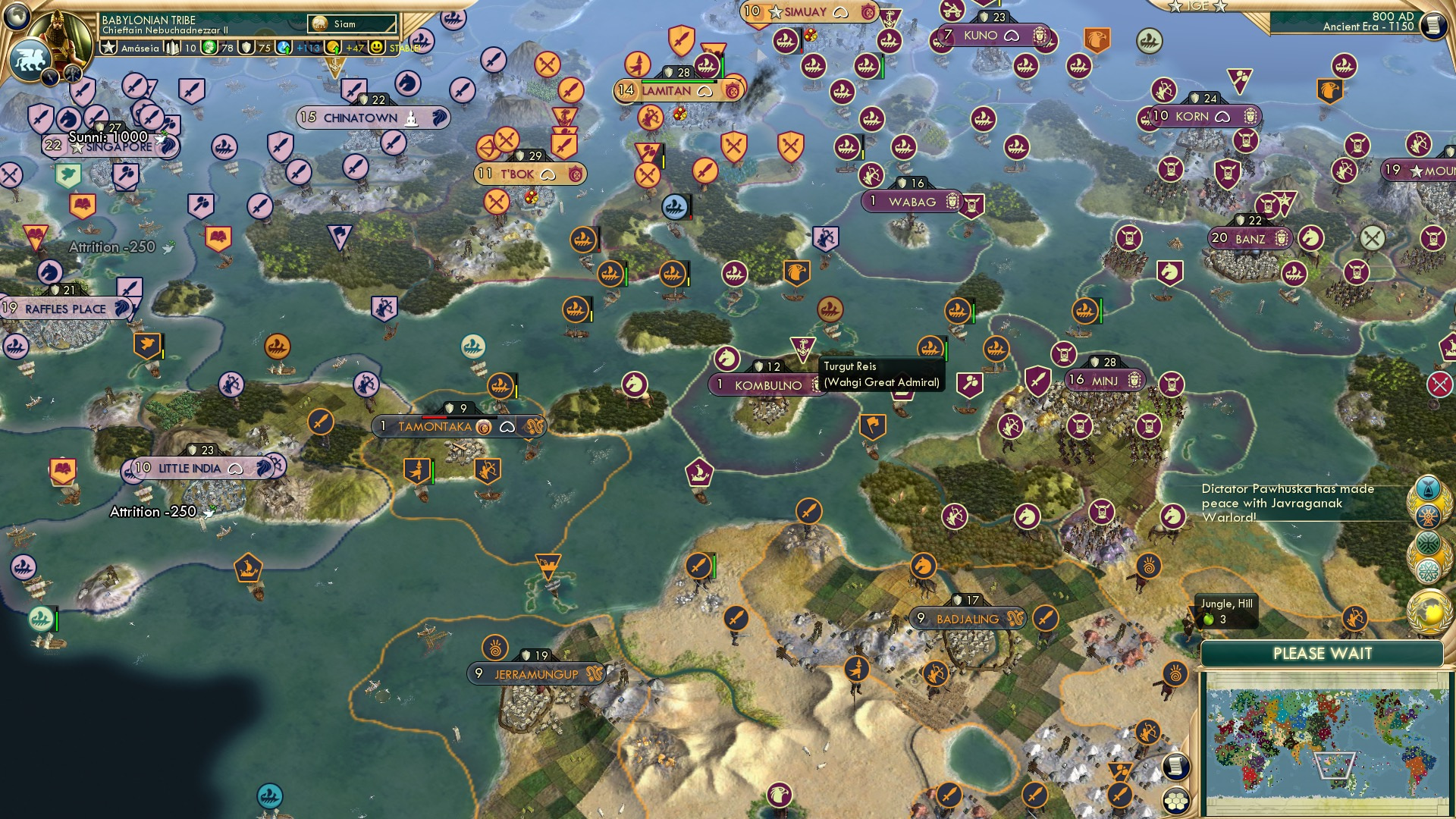 CBR In-Game Screenshot of The uncrowned king of the Moluccas