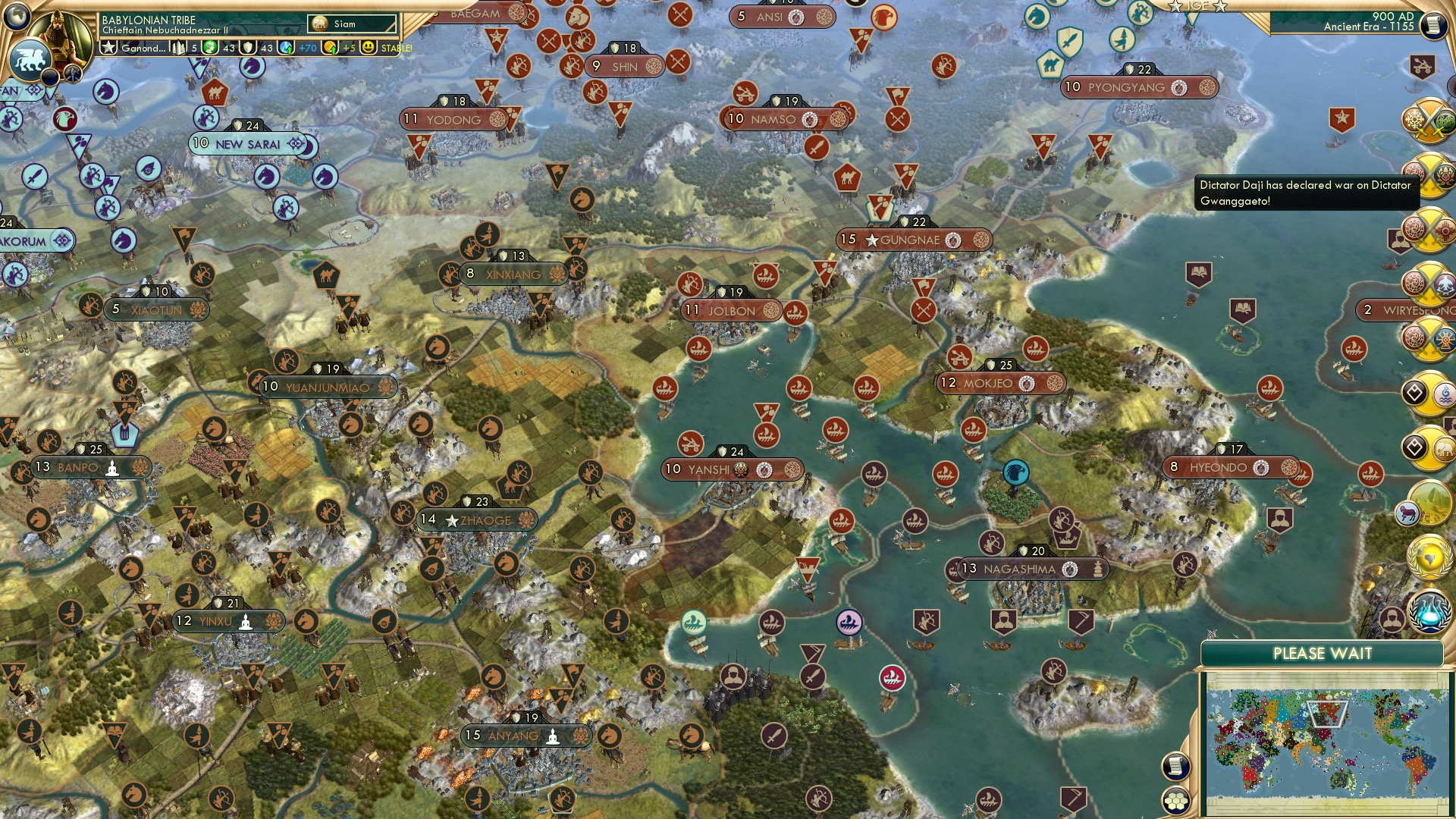 CBR In-Game Screenshot of Shang Strength Show