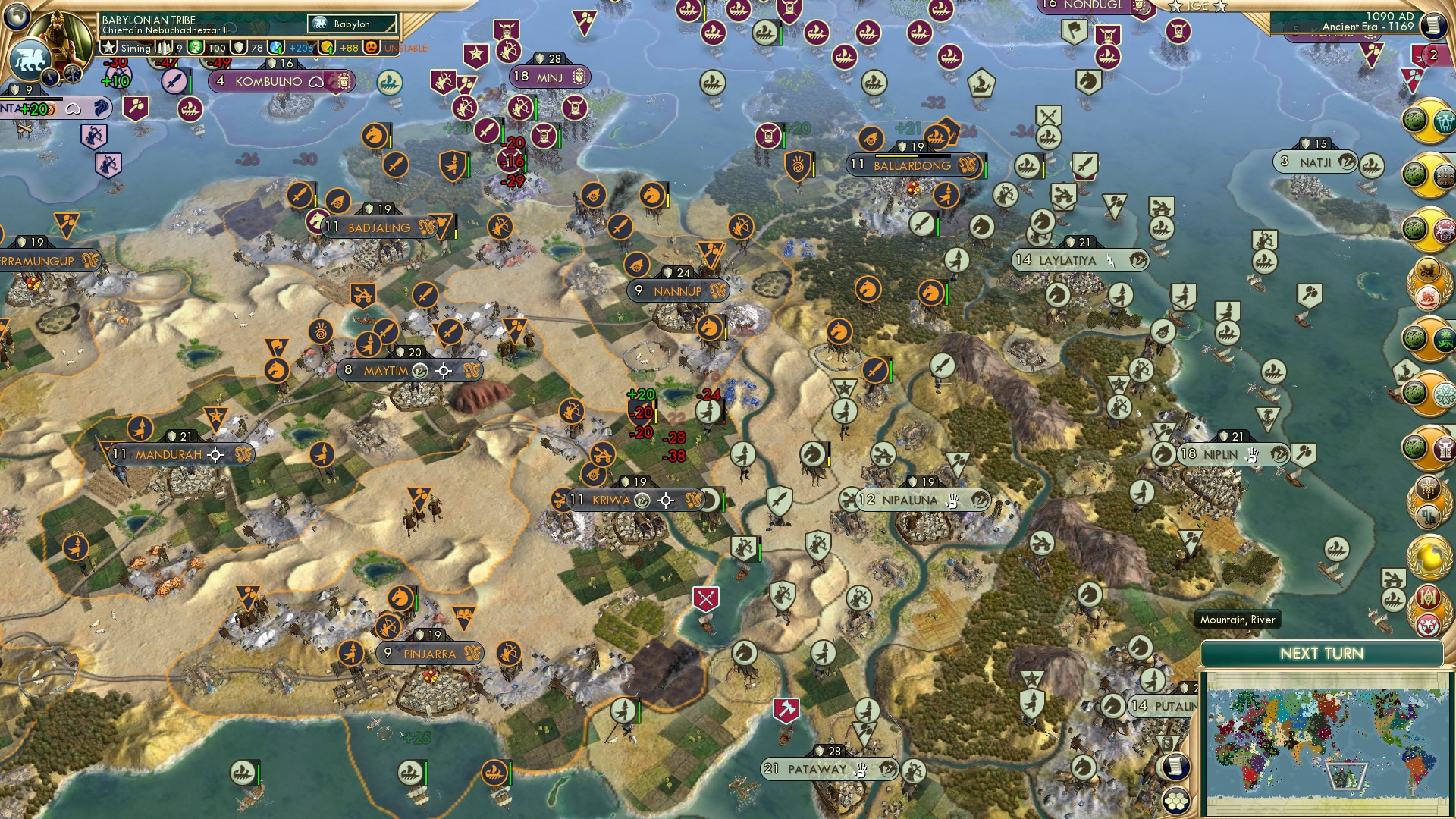 CBR In-Game Screenshot of Palawa Perseveres