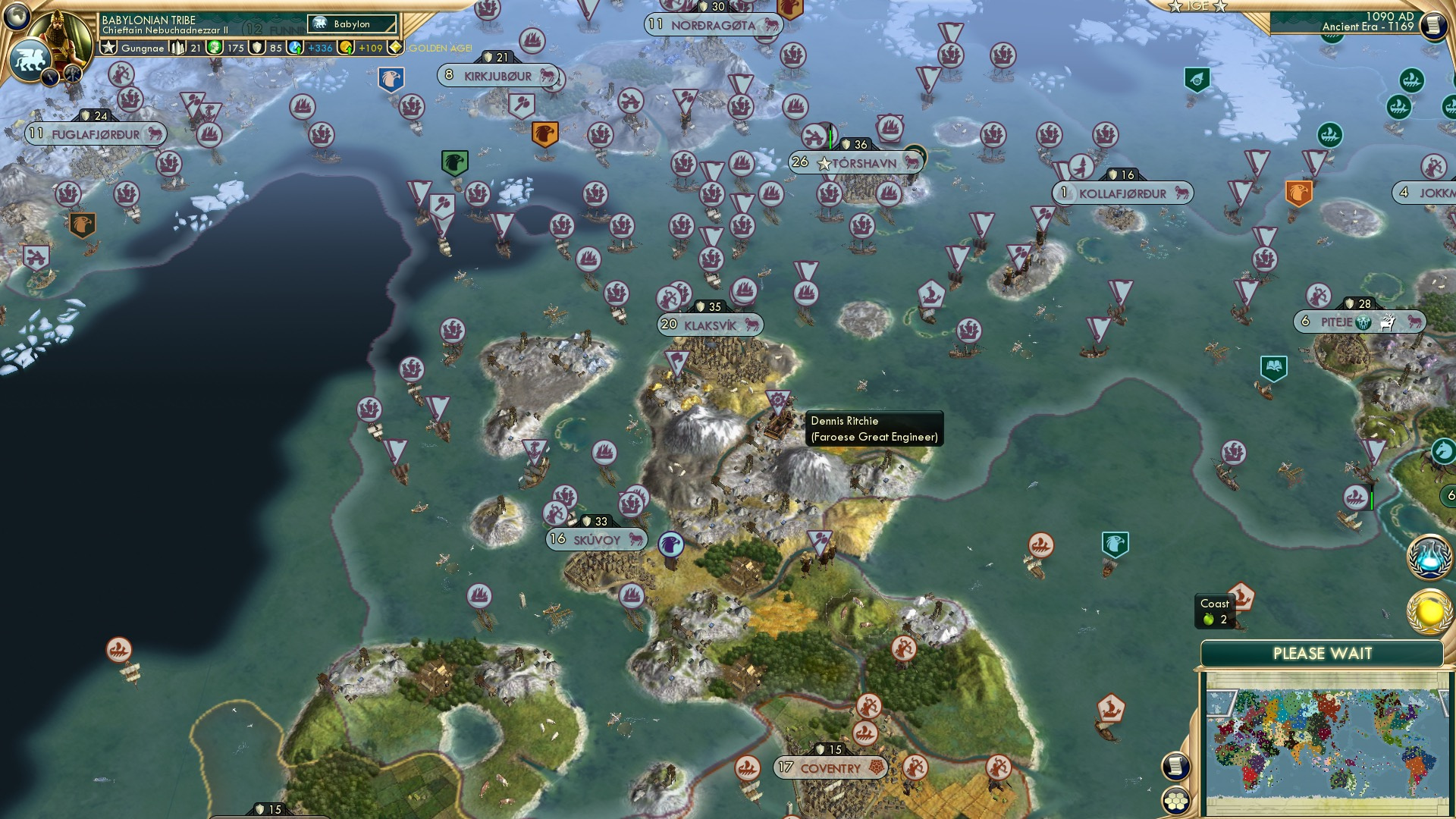 CBR In-Game Screenshot of Faroe Fortunes Flip?