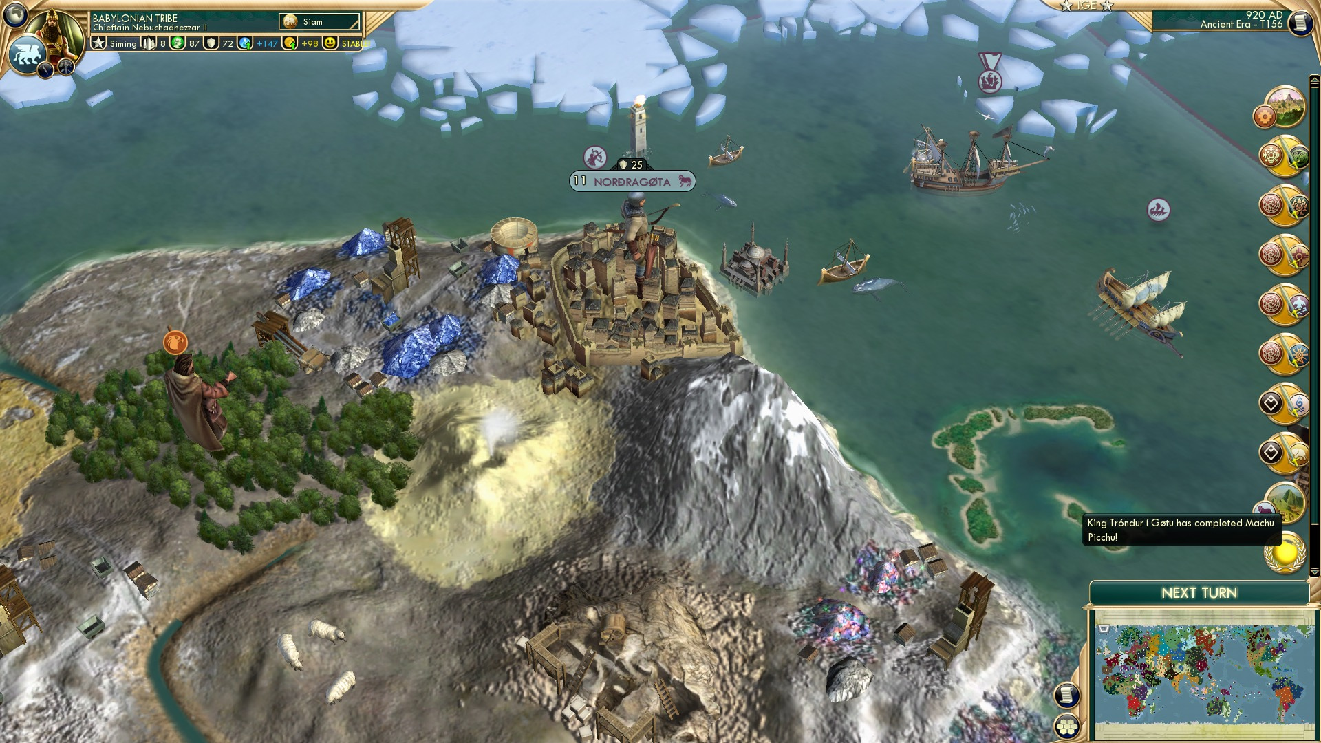 CBR In-Game Screenshot of Faroese Wonder Folly