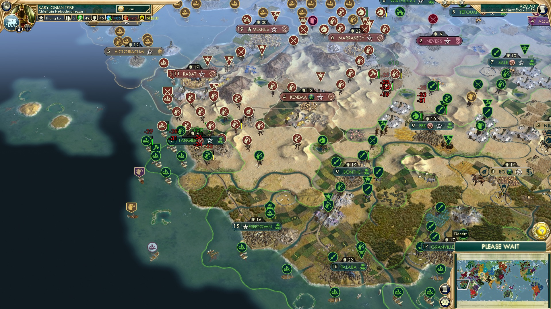 CBR In-Game Screenshot of Tangier Tug-of-War