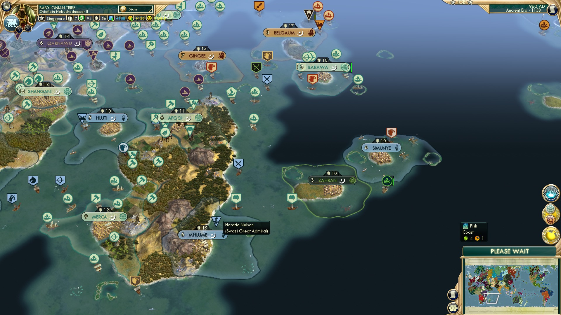 CBR In-Game Screenshot of Madagascan Admirals