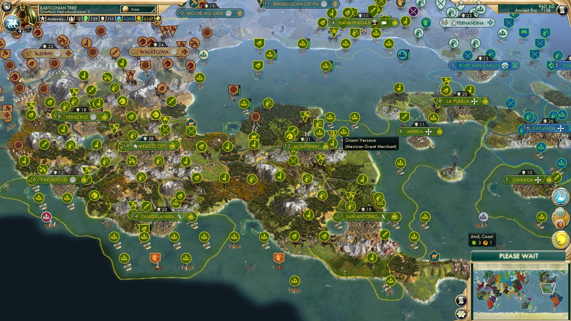 CBR In-Game Screenshot of Mexico head on me