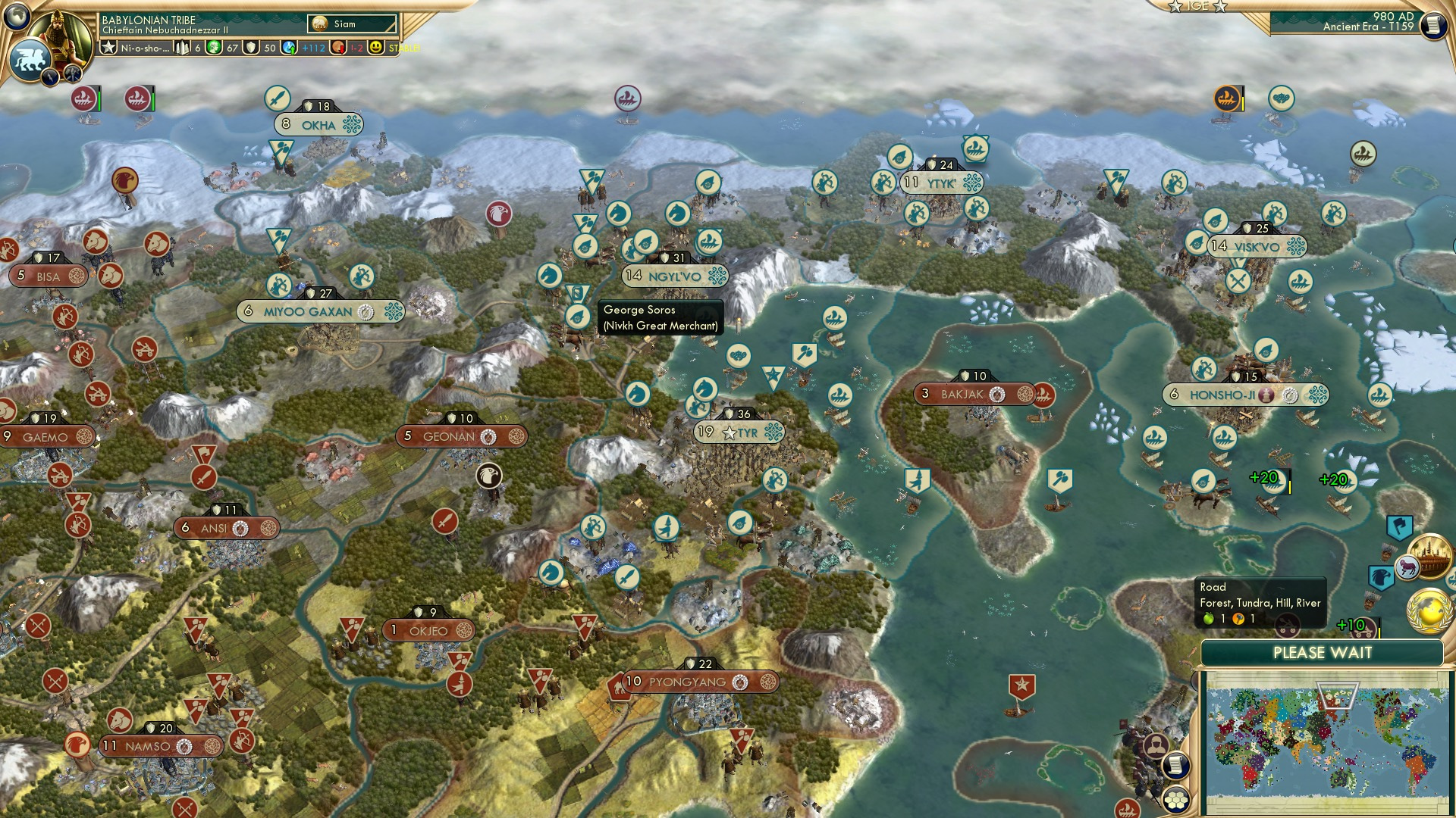 CBR In-Game Screenshot of Hedges in the Arctic