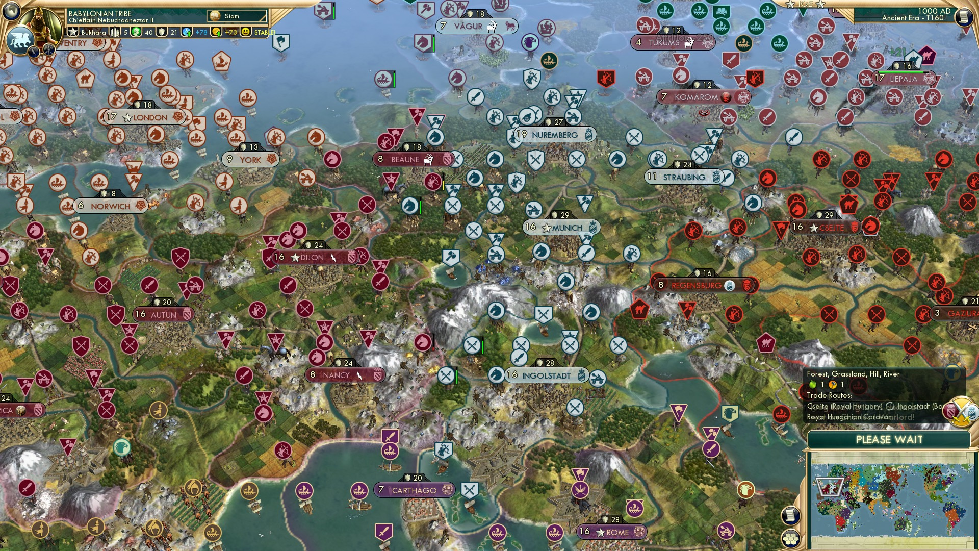 CBR In-Game Screenshot of Black Forest Battleground