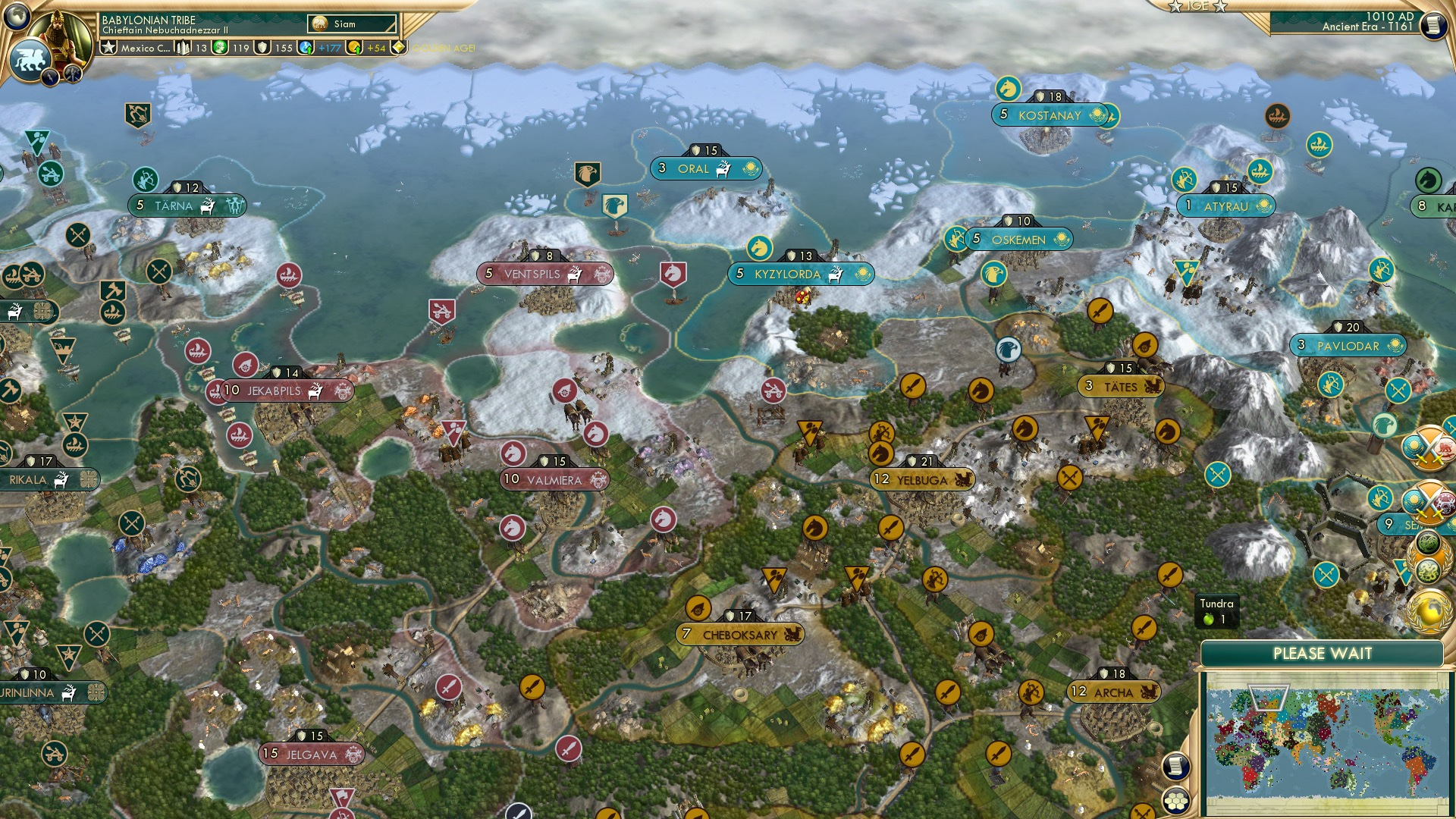 CBR In-Game Screenshot of Arctic Horse Blockade