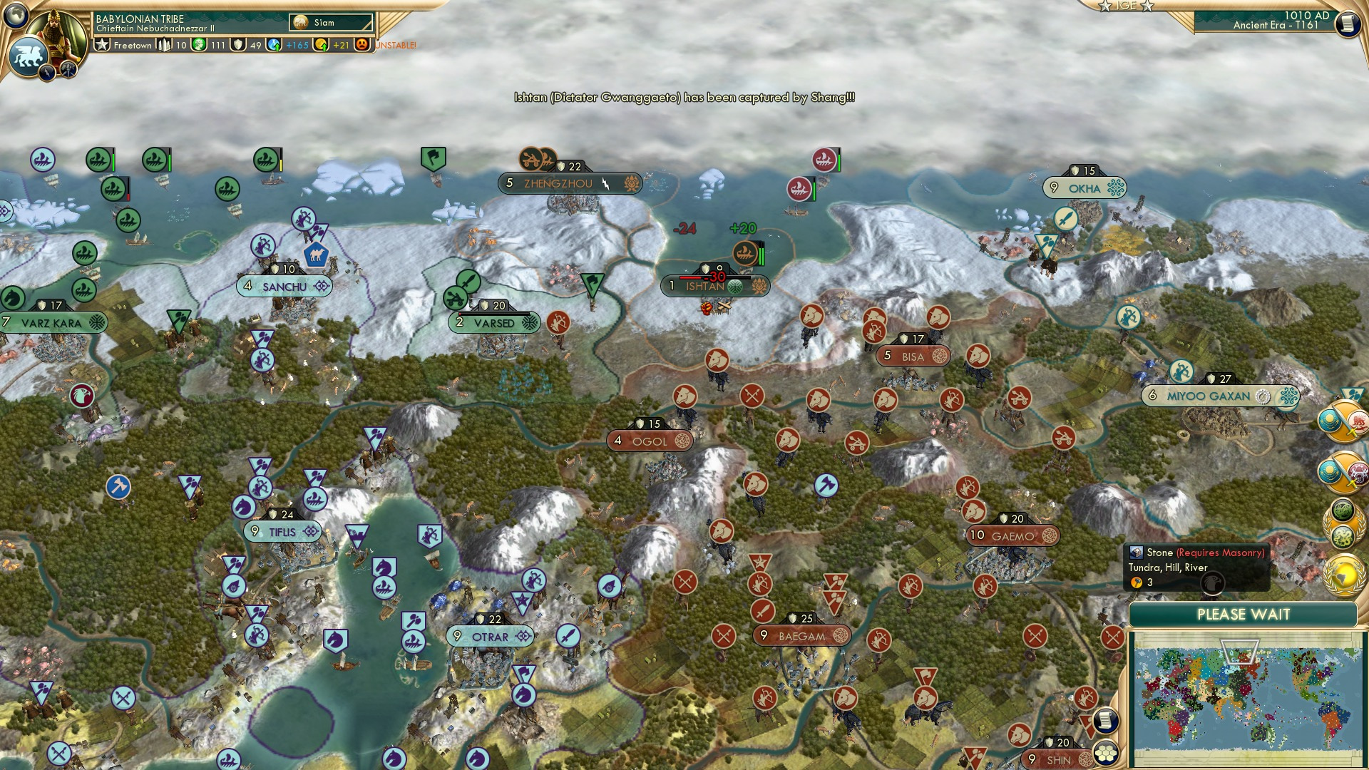 CBR In-Game Screenshot of Snow Shang Siege