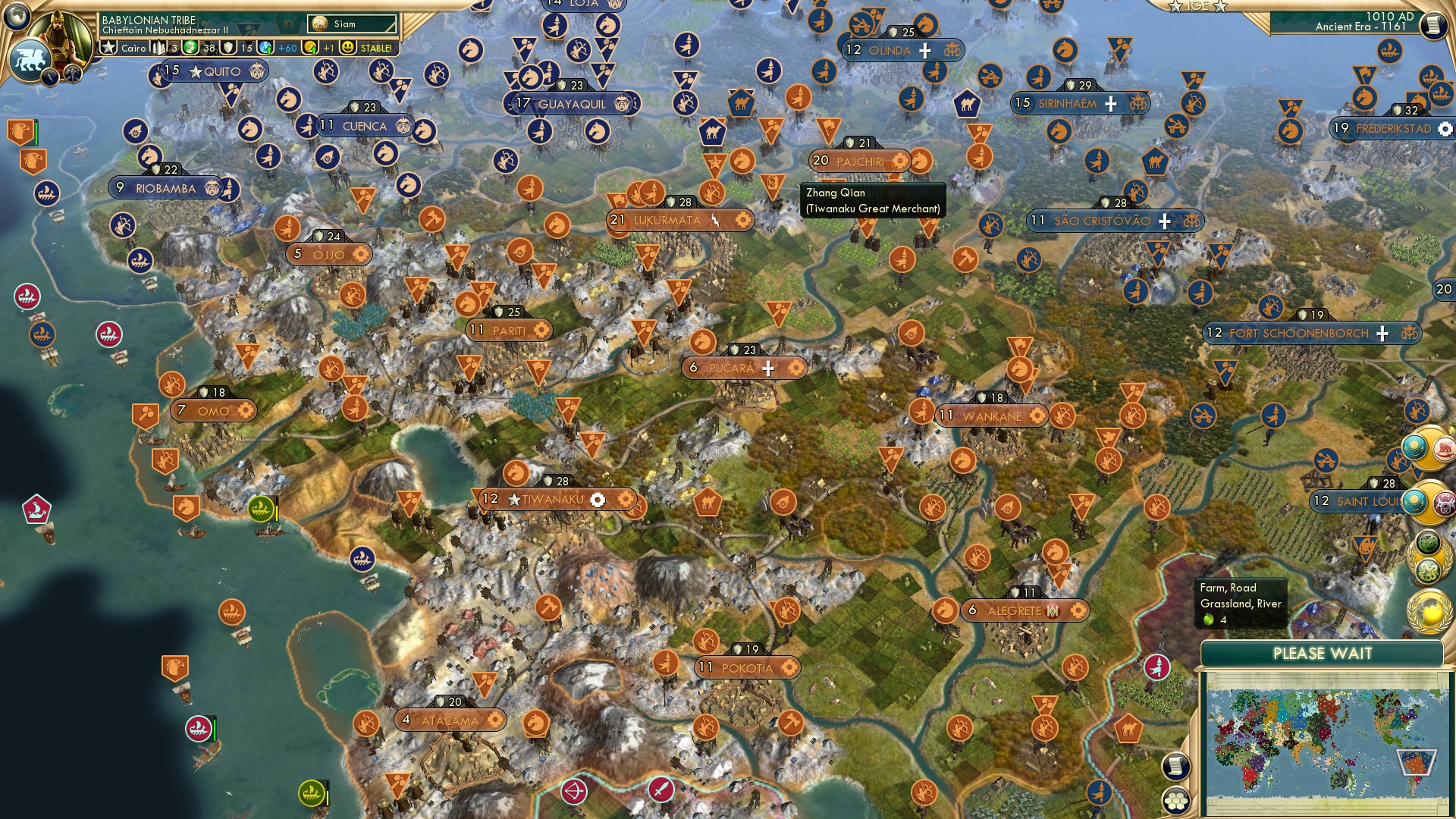 CBR In-Game Screenshot of Workers of the Andes, sit around!