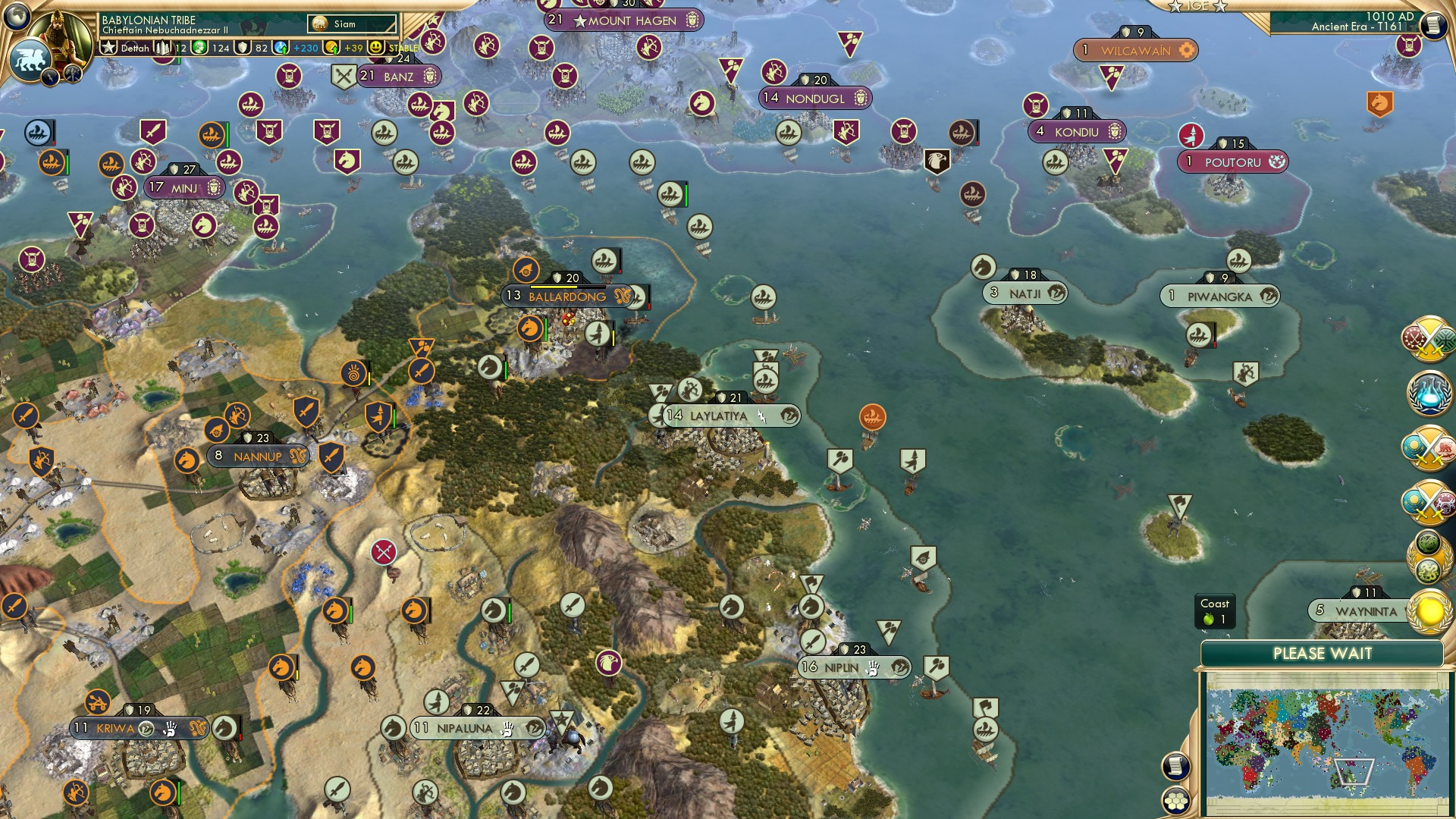 CBR In-Game Screenshot of Great Barrier Reef Gambit