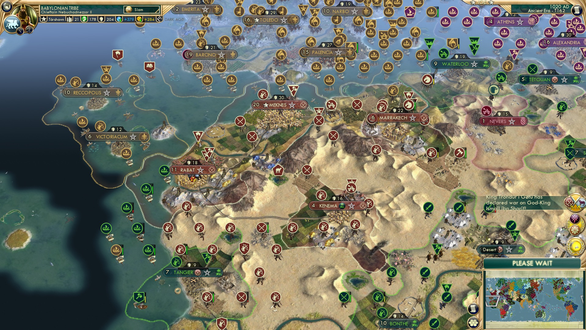 CBR In-Game Screenshot of Tension in Tangier
