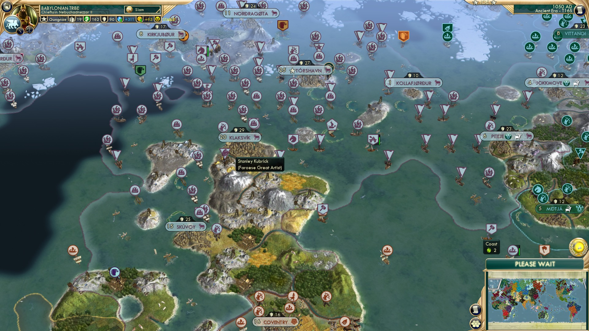 CBR In-Game Screenshot of Every Ship a Painting