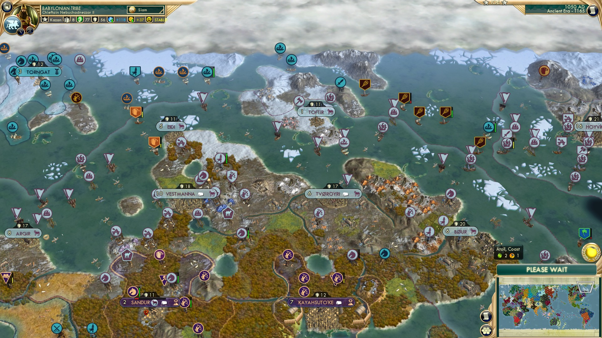 CBR In-Game Screenshot of Sandur Standoff- But Reversed