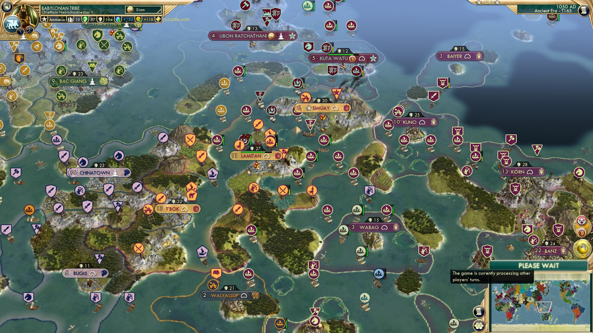 CBR In-Game Screenshot of Simuay Strikes Back