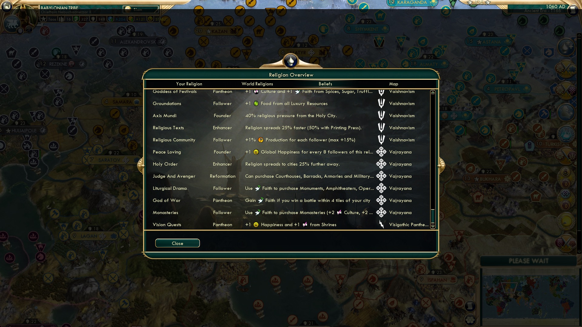 CBR In-Game Screenshot of Faith Fortifications