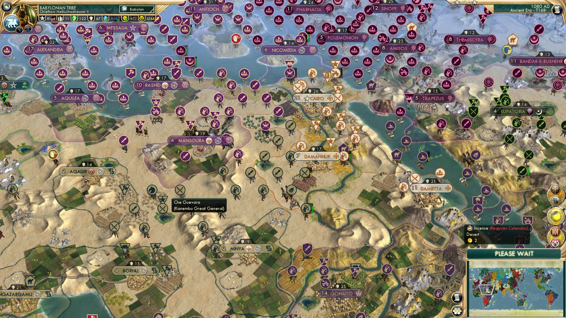 CBR In-Game Screenshot of Damanhur, Nile Momentum?