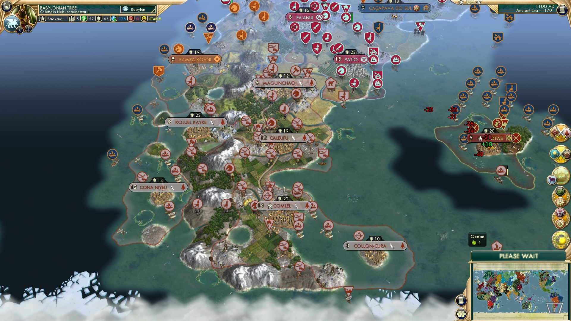 CBR In-Game Screenshot of A cruise to the Falklands