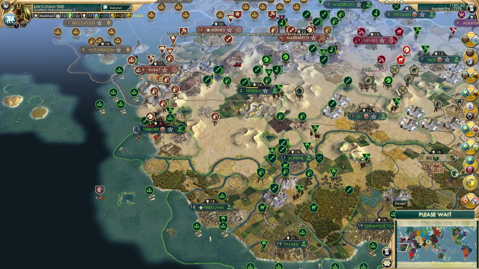 CBR In-Game Screenshot of Que sierra, sierra