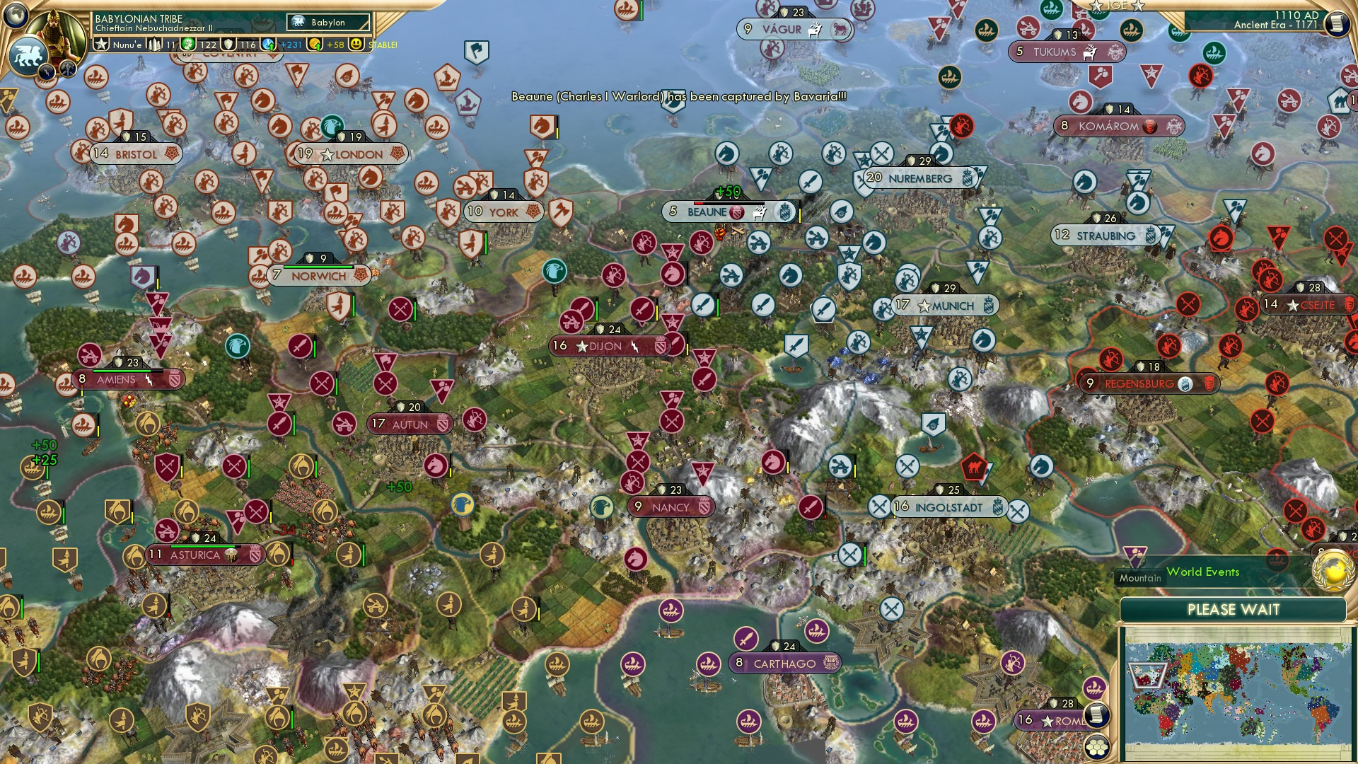 CBR In-Game Screenshot of Beaune appétit, monsieur Ludwig