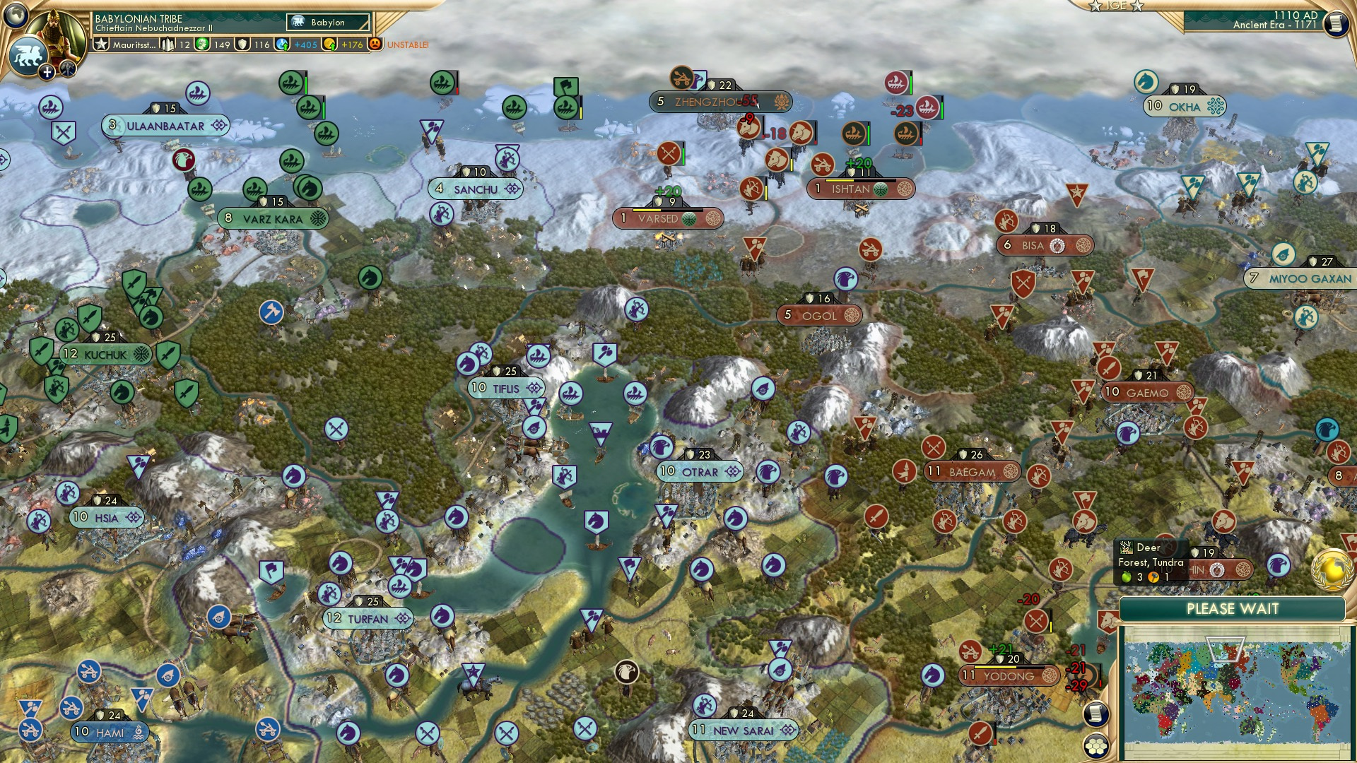 CBR In-Game Screenshot of Reaching the top of the world