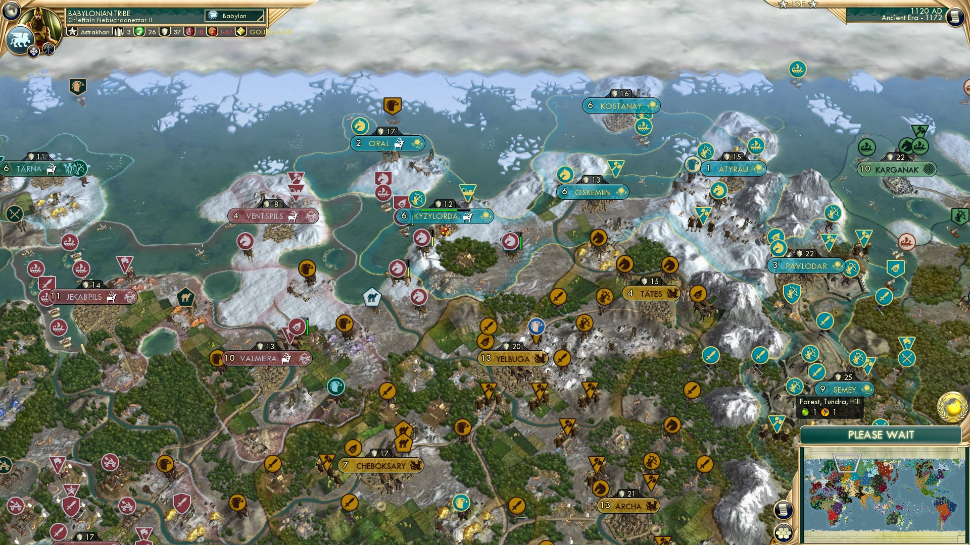 CBR In-Game Screenshot of Latvian latitudes