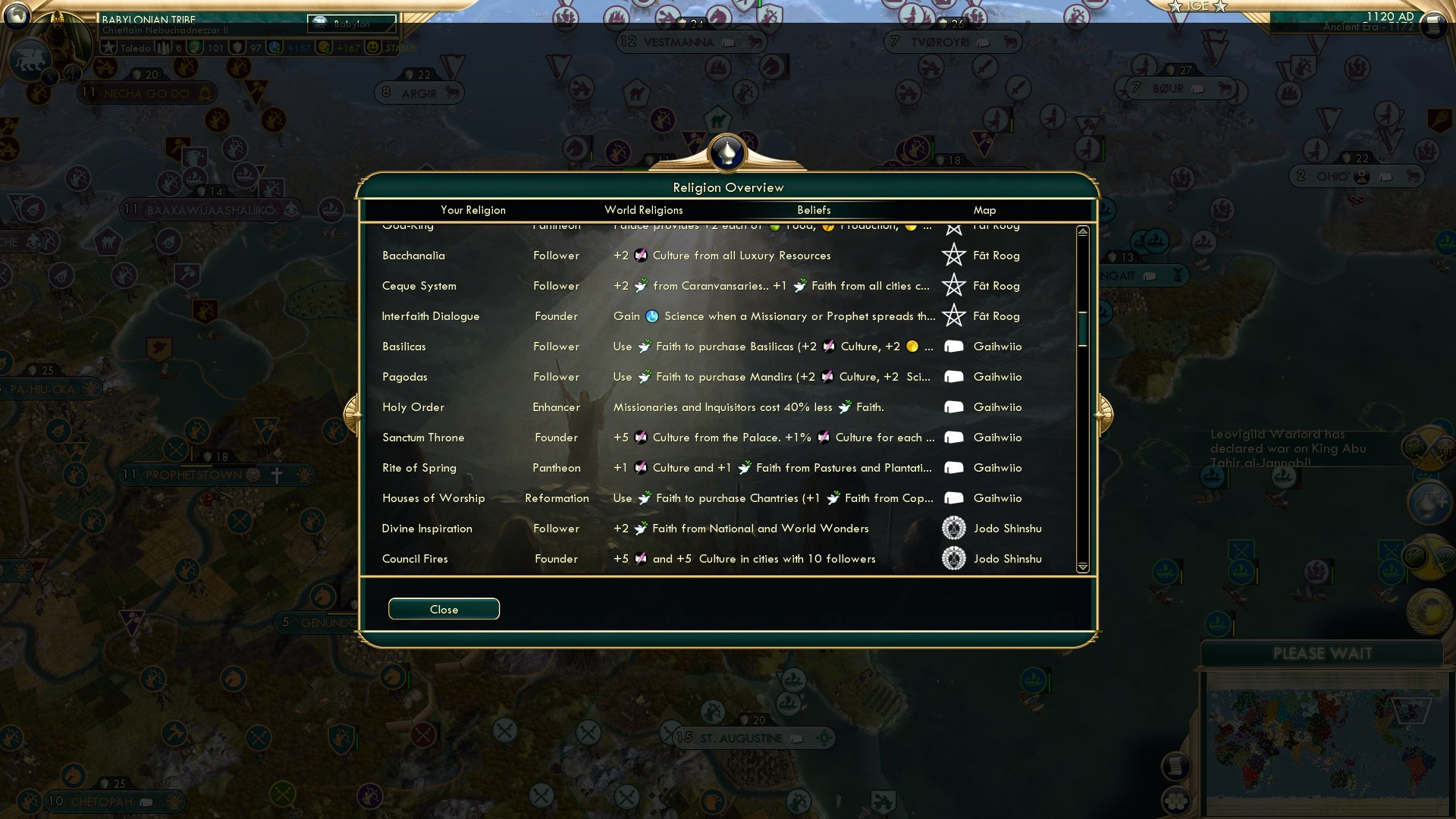 CBR In-Game Screenshot of More is never enough