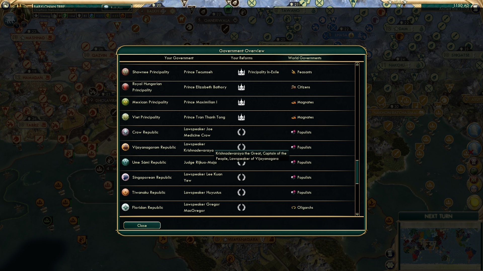 CBR In-Game Screenshot of 47