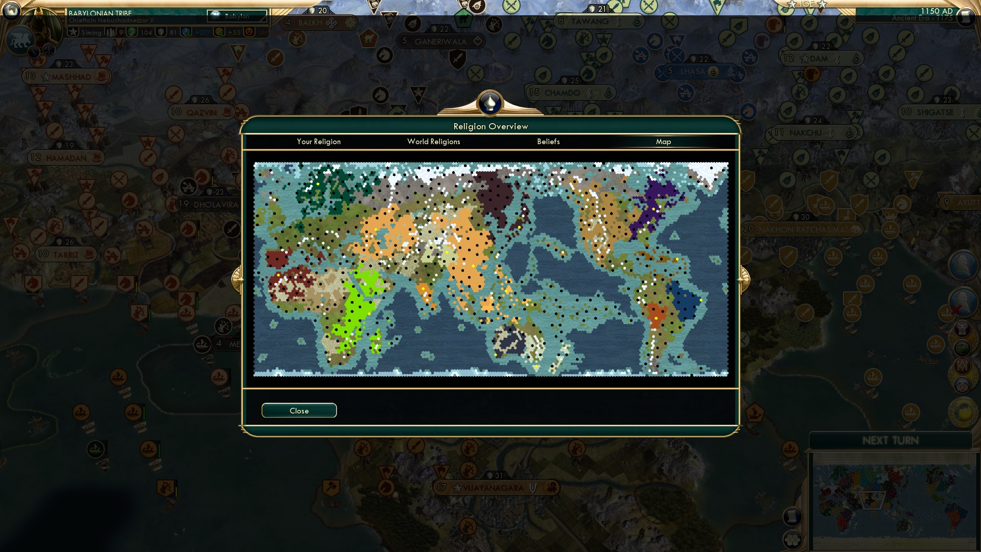 CBR In-Game Screenshot of You’ll just have to believe me