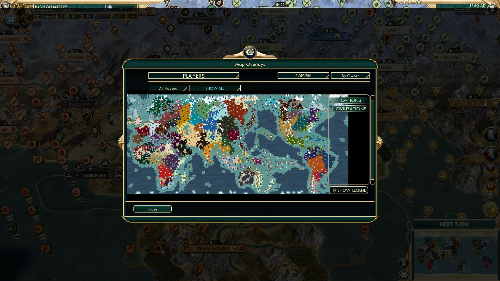 CBR In-Game Screenshot of Statistics scratch that itch