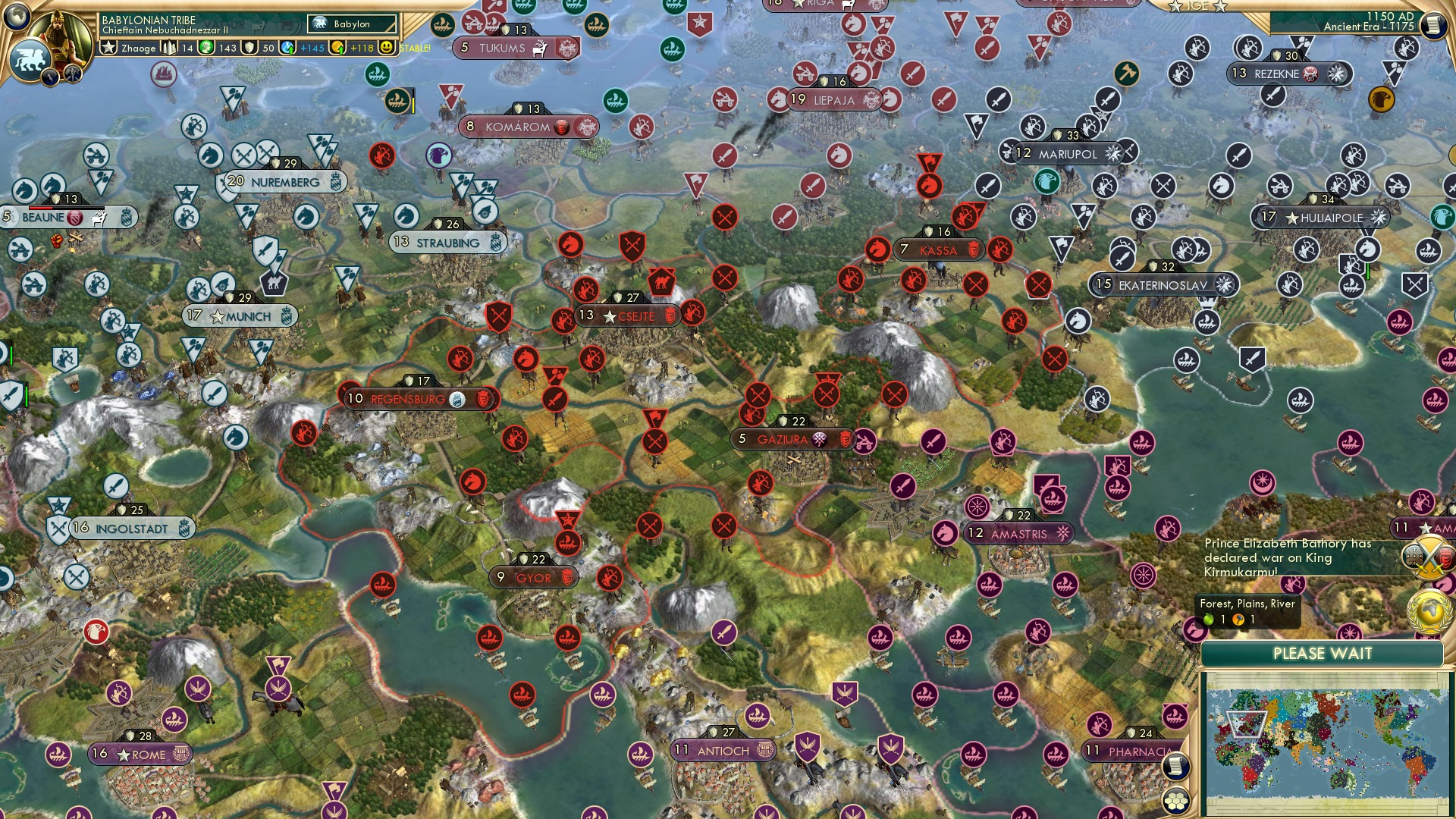 CBR In-Game Screenshot of Lazy Lizzie