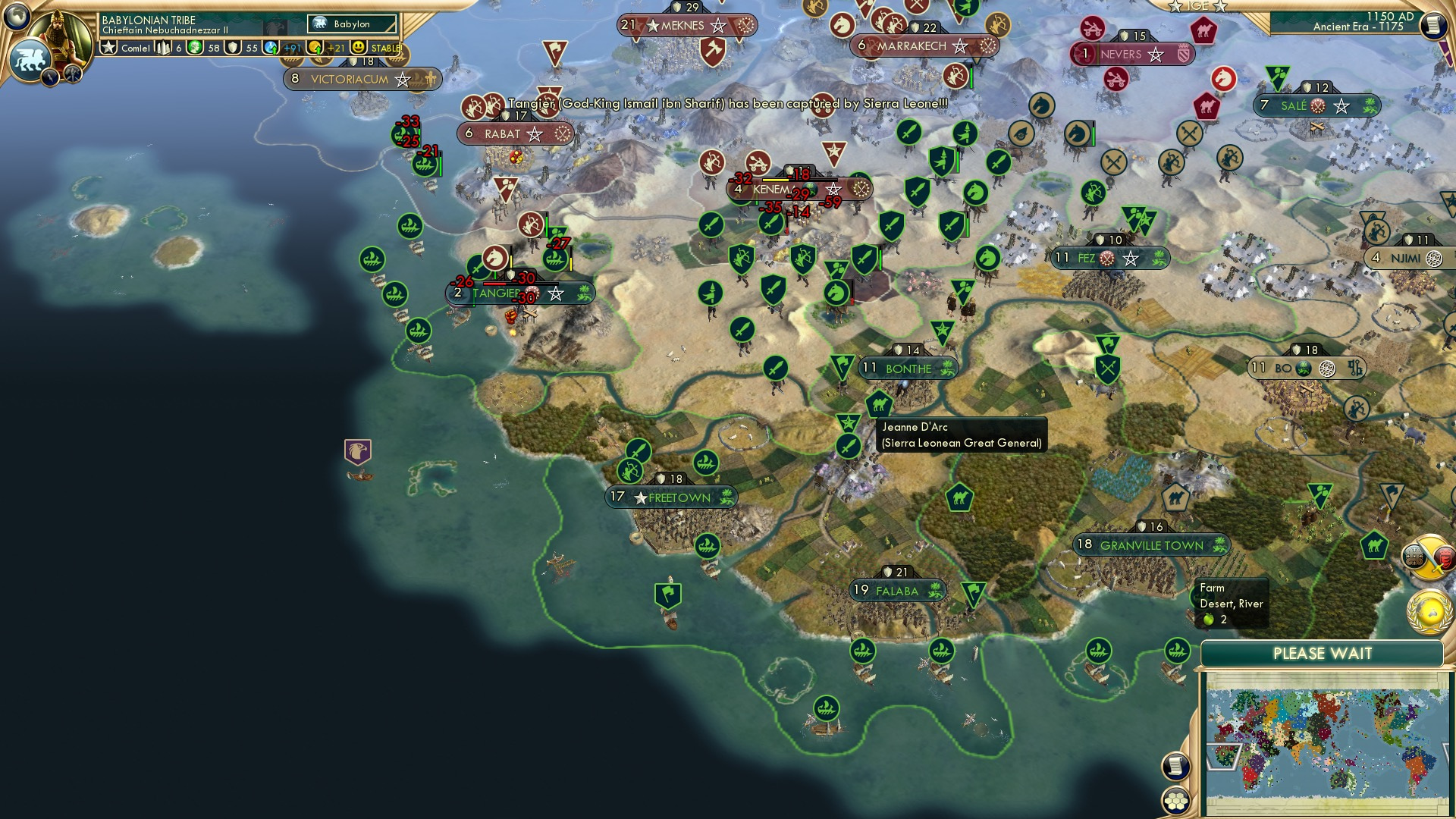 CBR In-Game Screenshot of The Maiden of Bonthe