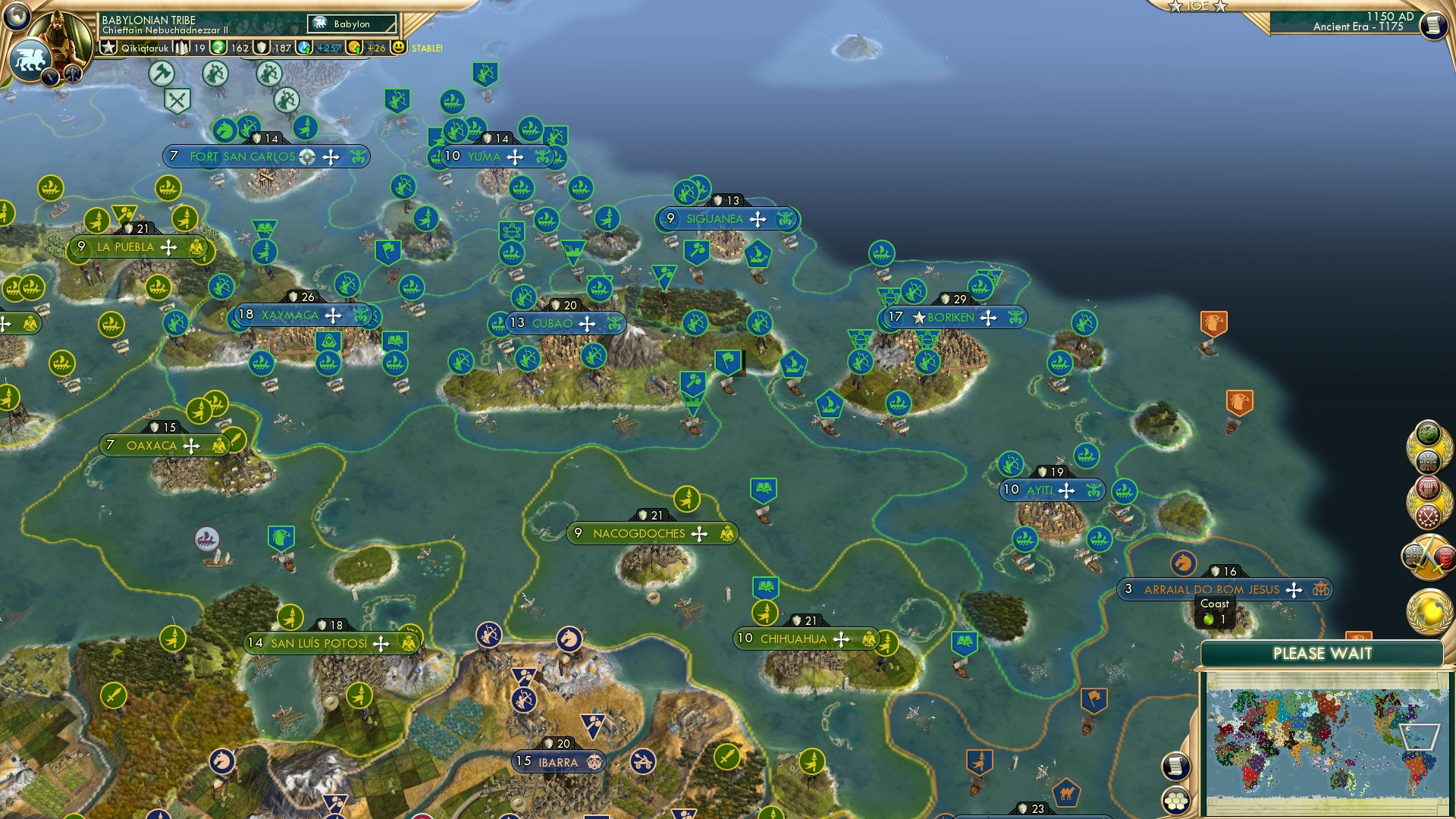 CBR In-Game Screenshot of Taino Time