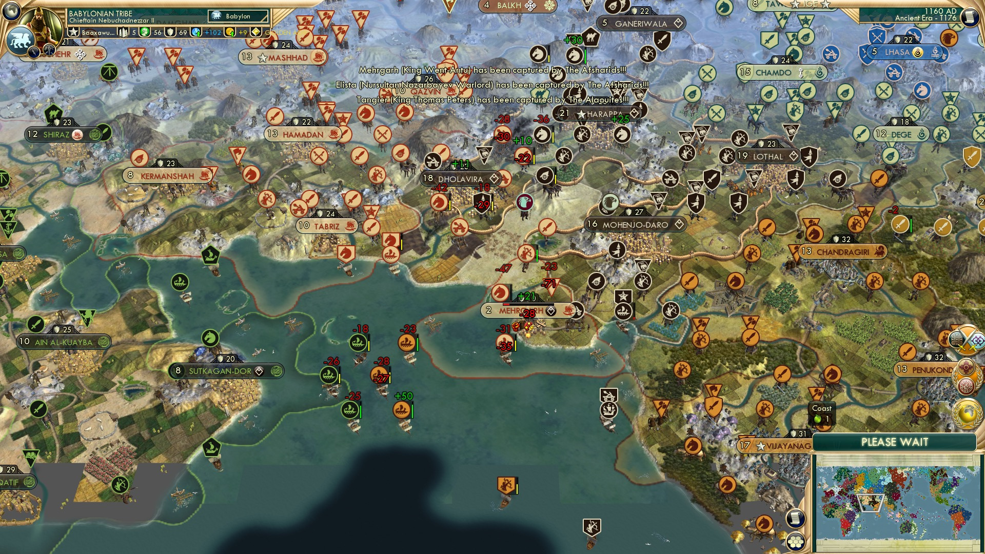 CBR In-Game Screenshot of The Afsharid Armada