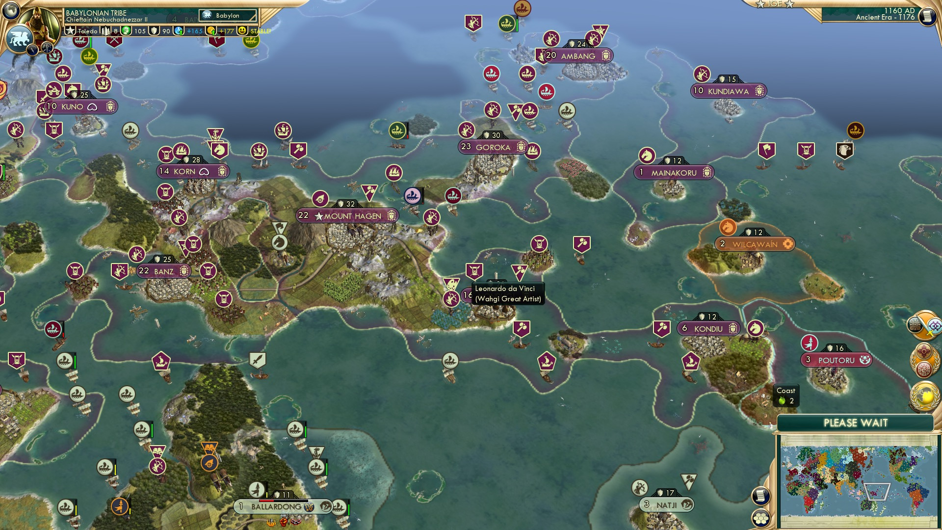 CBR In-Game Screenshot of Great Minds think alike