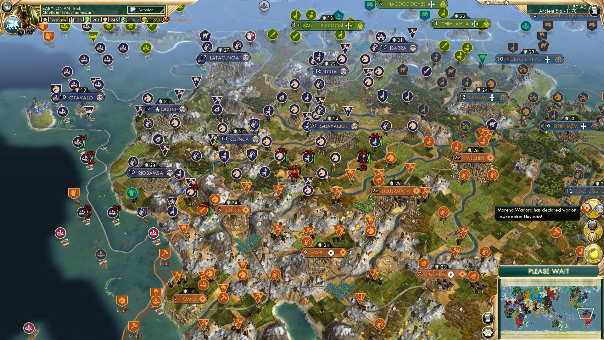 CBR In-Game Screenshot of Andine Drama