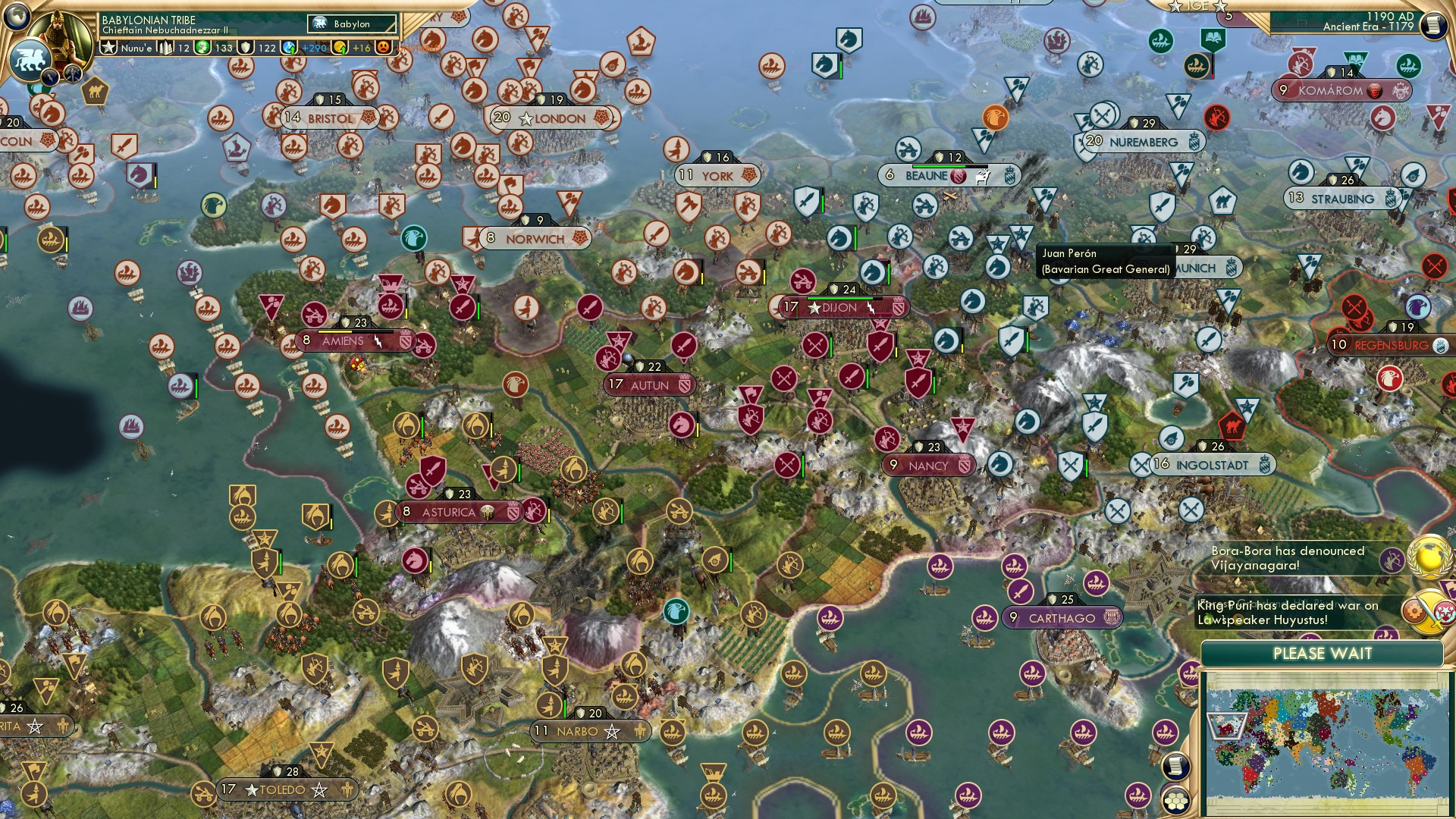 CBR In-Game Screenshot of A quick glance back to France