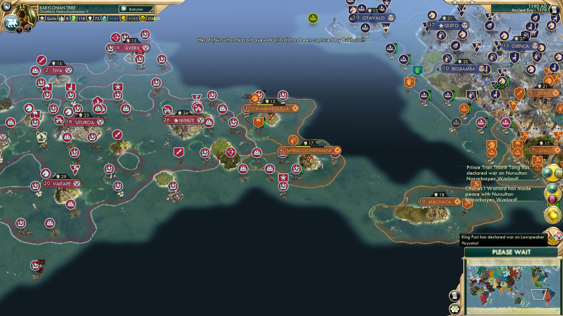 CBR In-Game Screenshot of The Tide is coming
