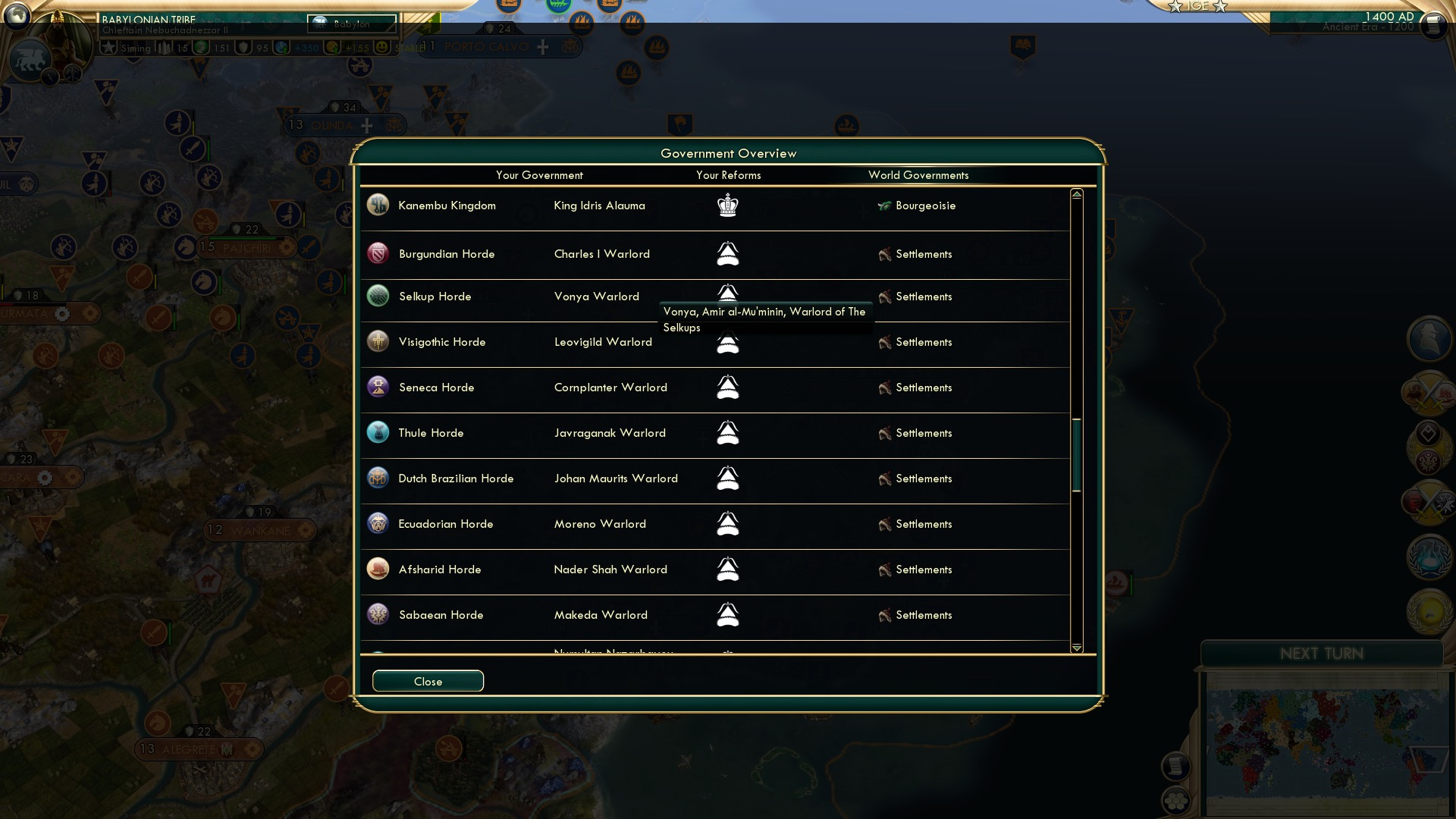 CBR In-Game Screenshot of 93