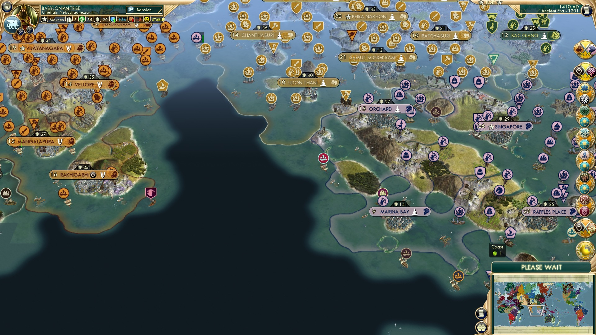 CBR In-Game Screenshot of Trans-Thai Tensions