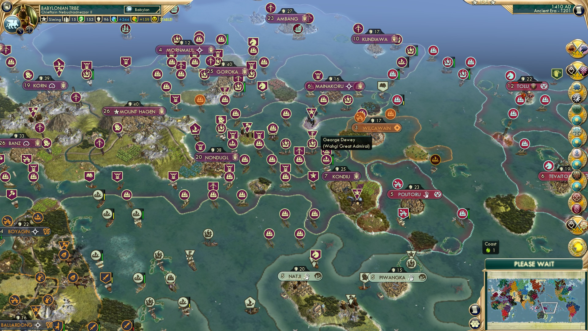 CBR In-Game Screenshot of The Wahgi Armada