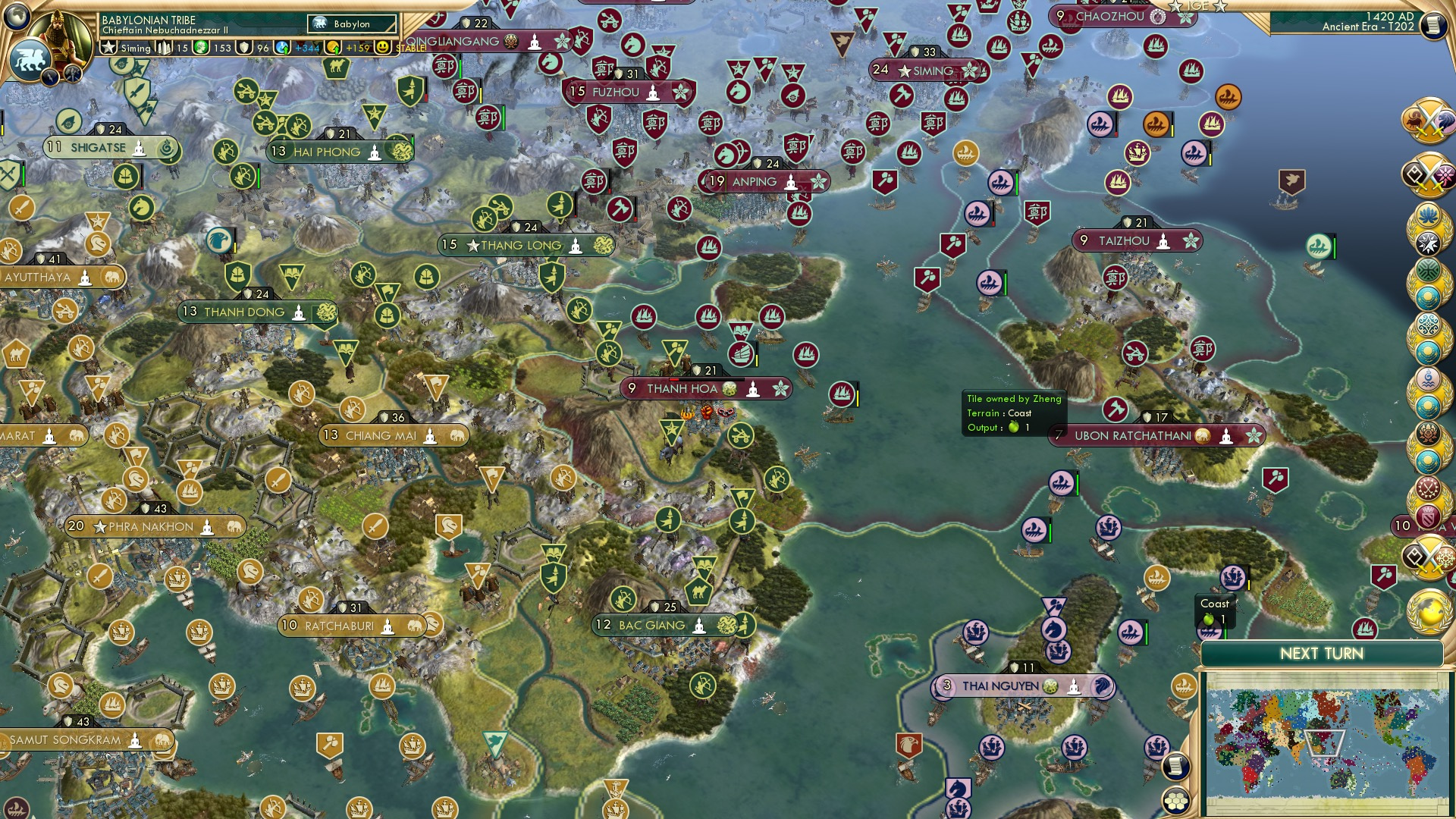 CBR In-Game Screenshot of Dai Viet Disaster