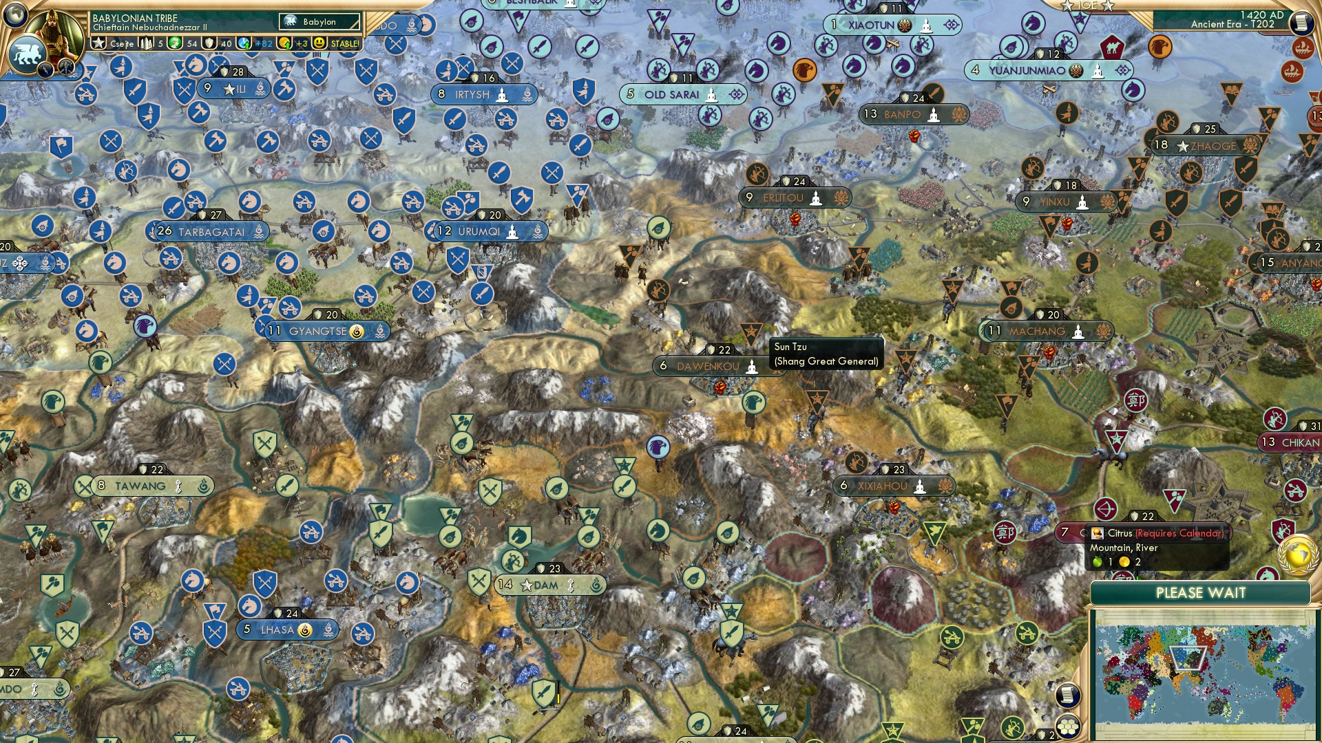 CBR In-Game Screenshot of Art of War