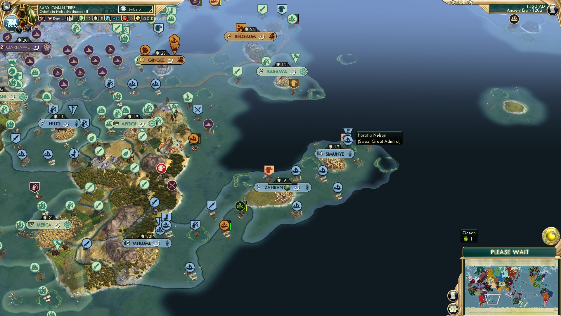 CBR In-Game Screenshot of Nelson in Zahran