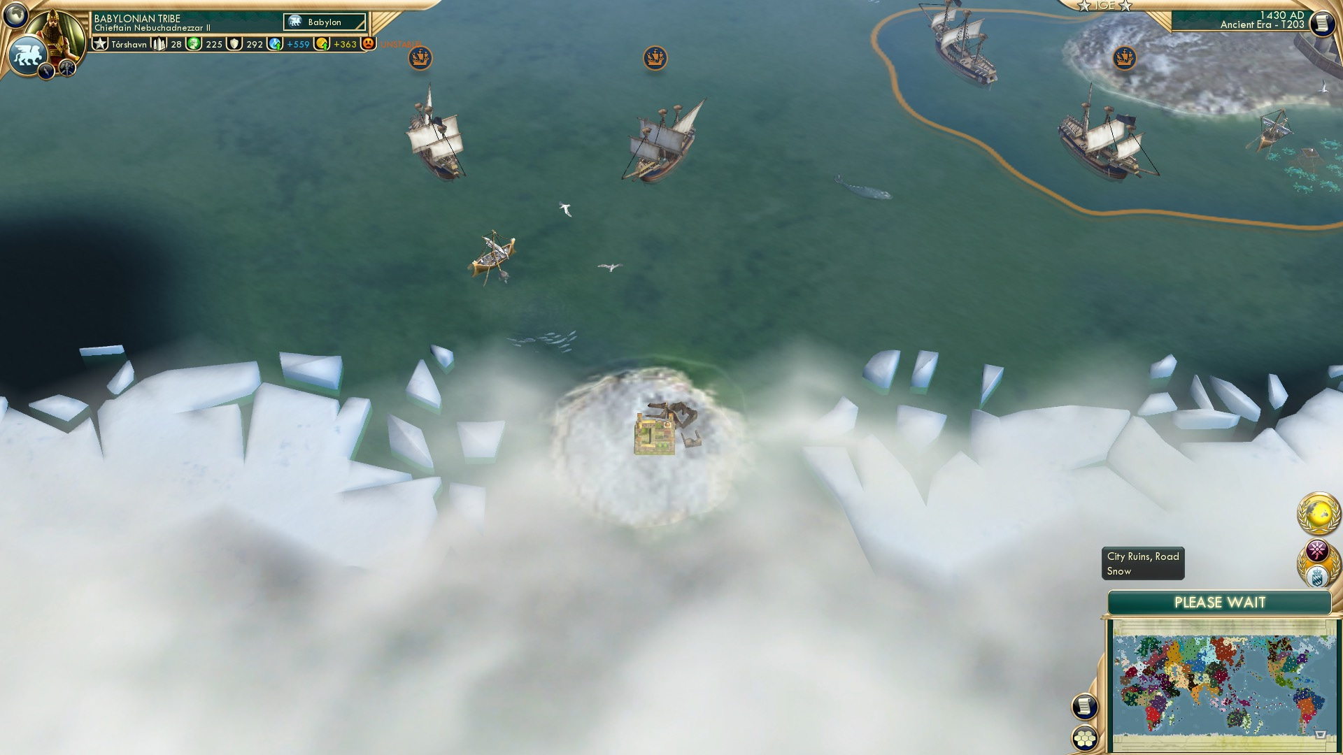 CBR In-Game Screenshot of Grande Tragedy