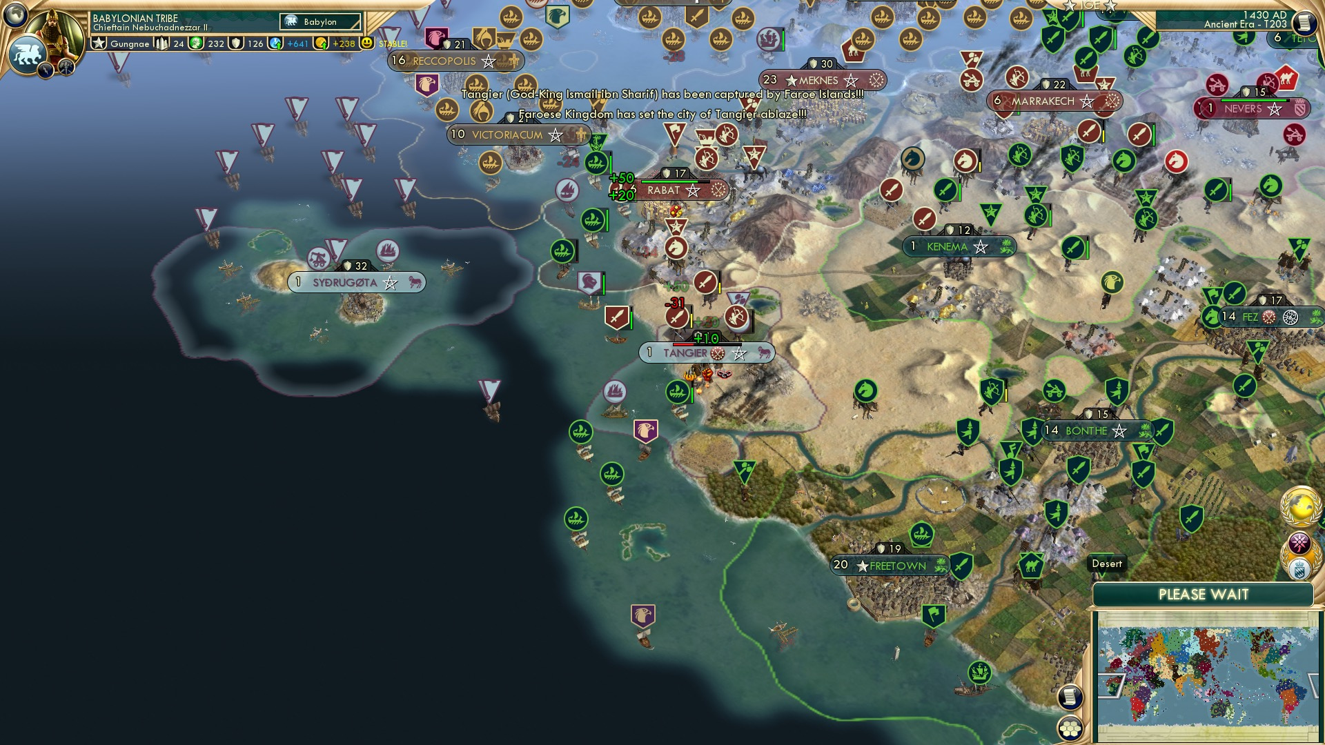 CBR In-Game Screenshot of Rabat Ransacked