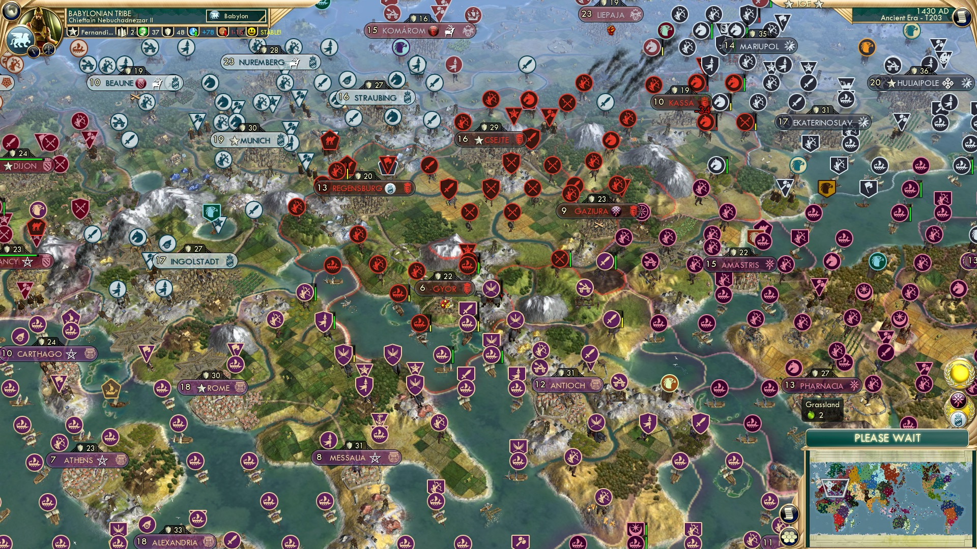 CBR In-Game Screenshot of Gyor Offensive