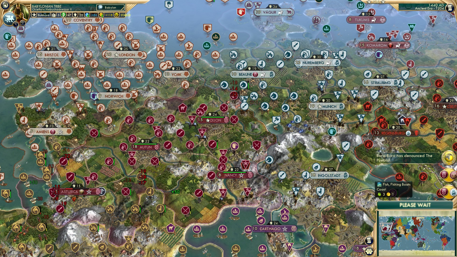 CBR In-Game Screenshot of A Second (and third) Declaration has Hit the Burgundy