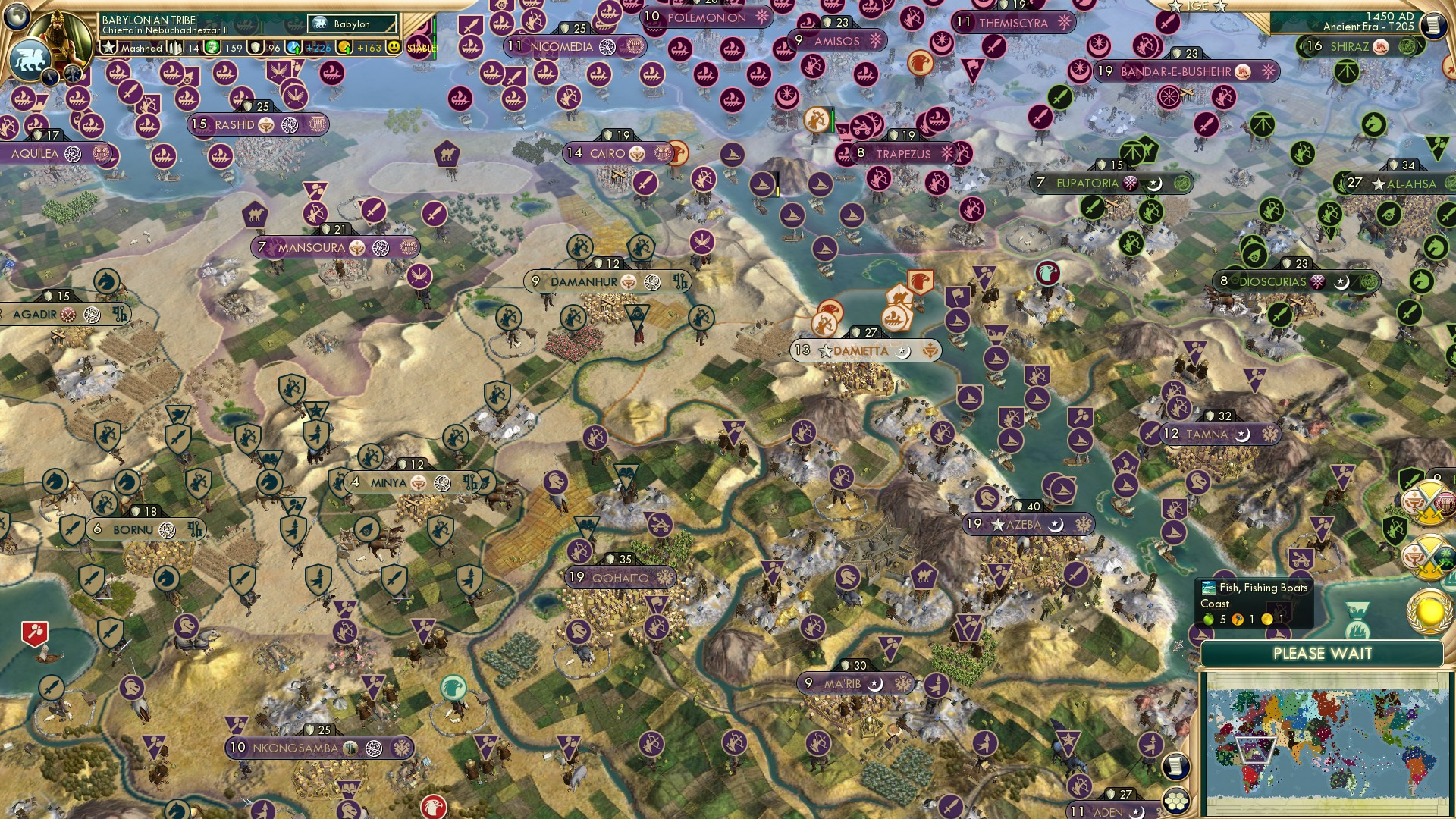 CBR In-Game Screenshot of Darling Damietta