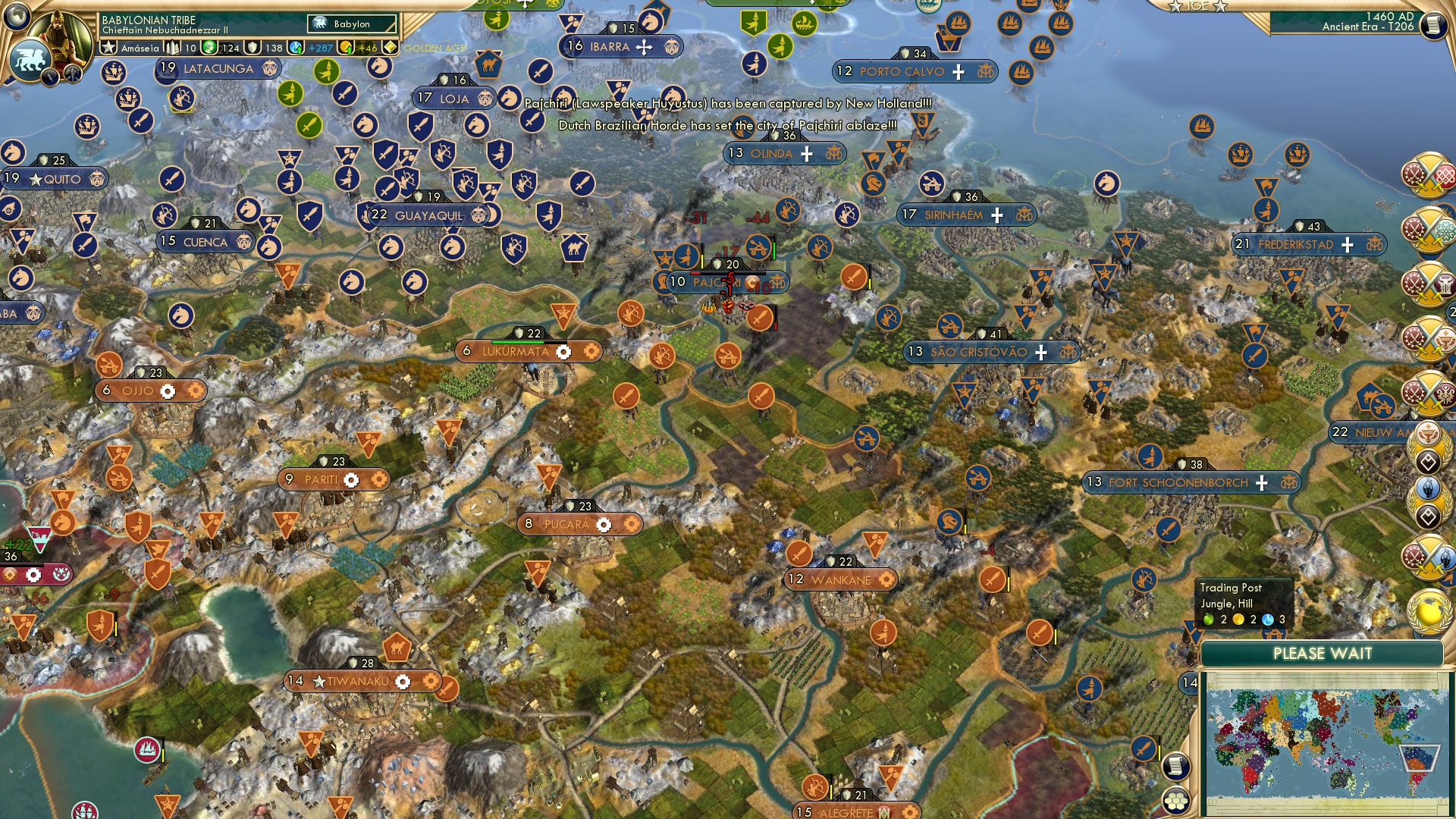 CBR In-Game Screenshot of Tiwanaku Tips